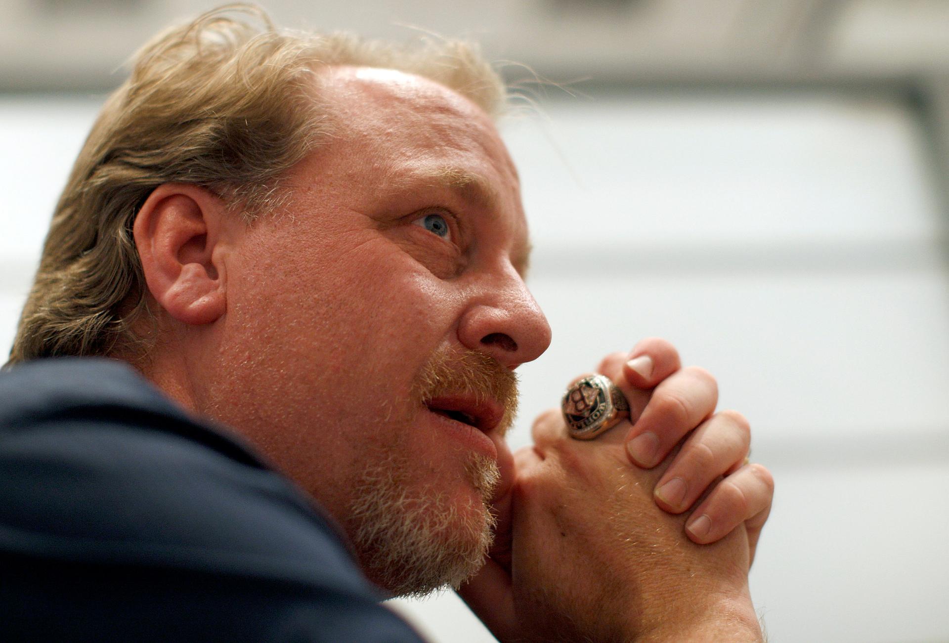 Former MLB player Curt Schilling, pictured here in 2011, should listen to America Abraod to develop a better understanding of the shifting attitudes of American Jews.