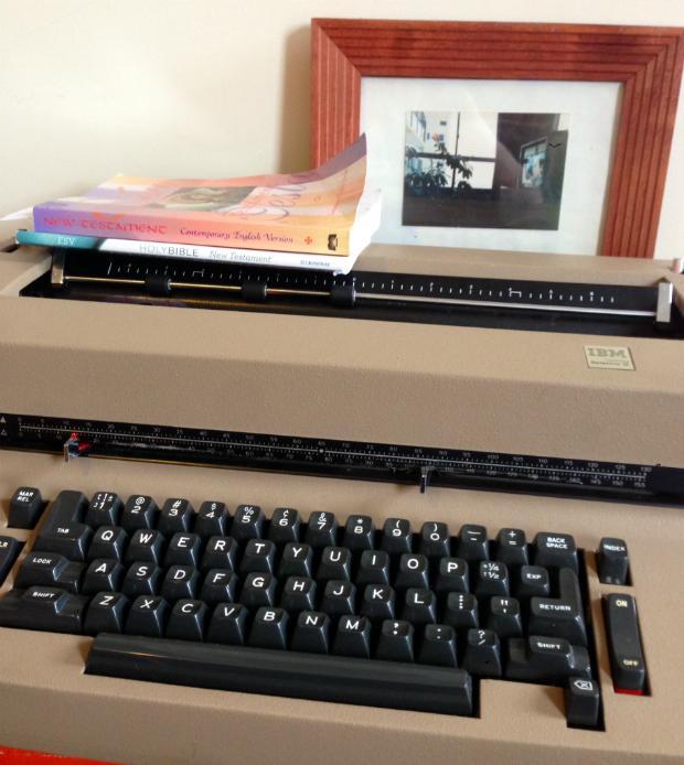 Mike Doughty's typewriter