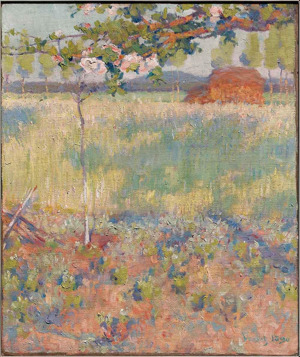 Springtime in France, 1890 | Robert William Vonnoh