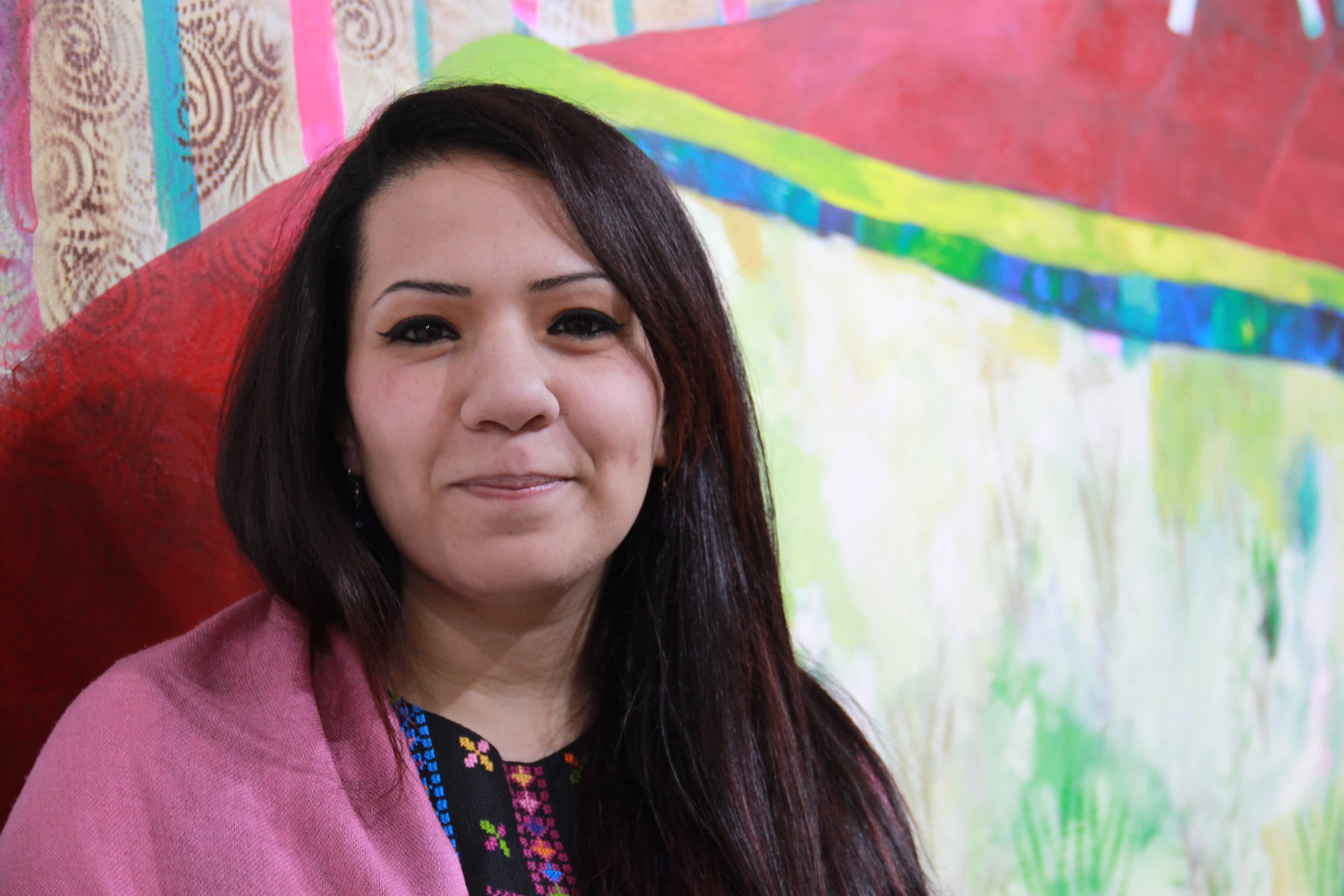 Rana Samara's paintings are about sex and Palestinians' intimate lives. 