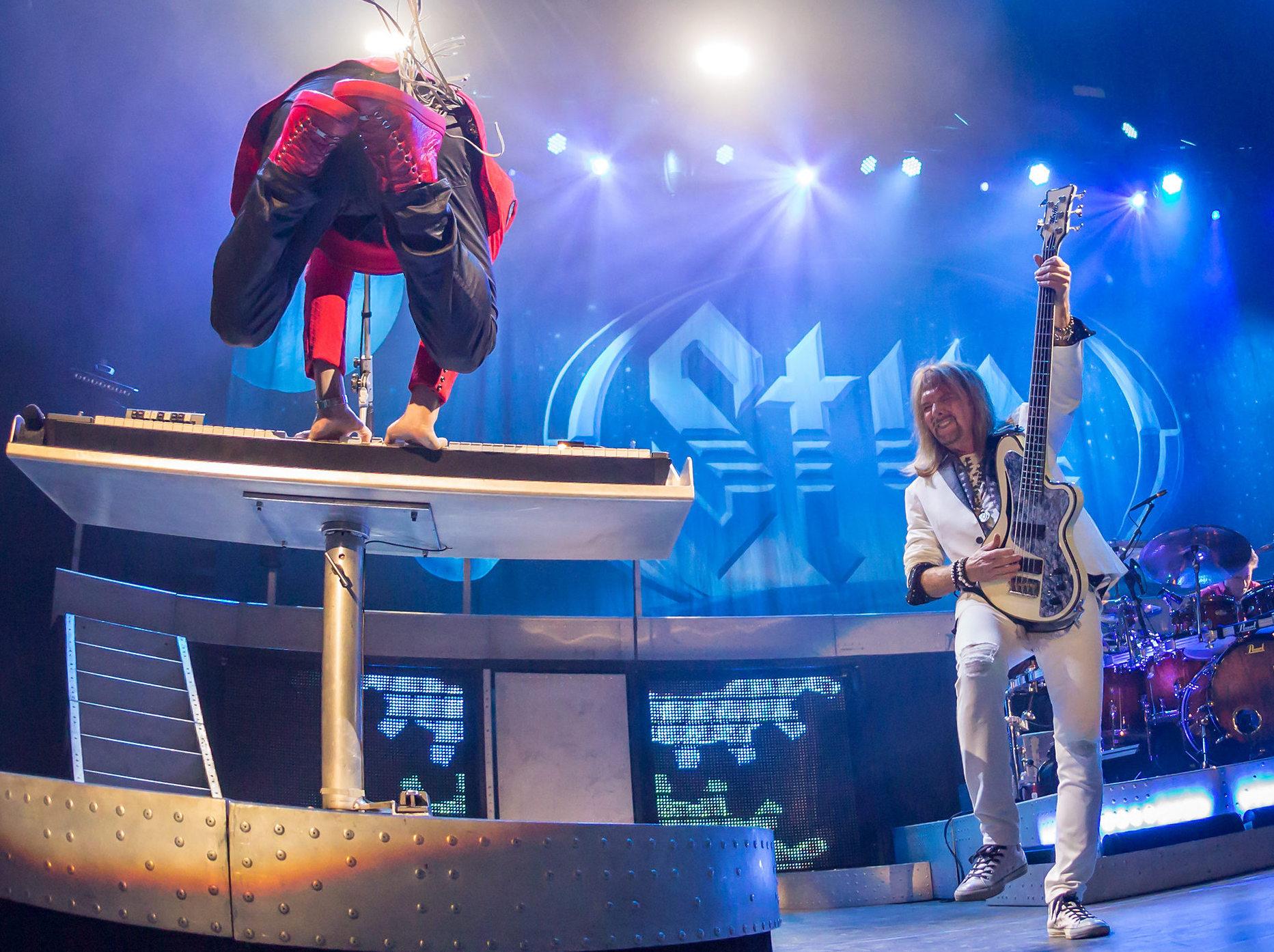 Styx performing at the HEB Center in Cedar Park, Texas on July 31, 2017.