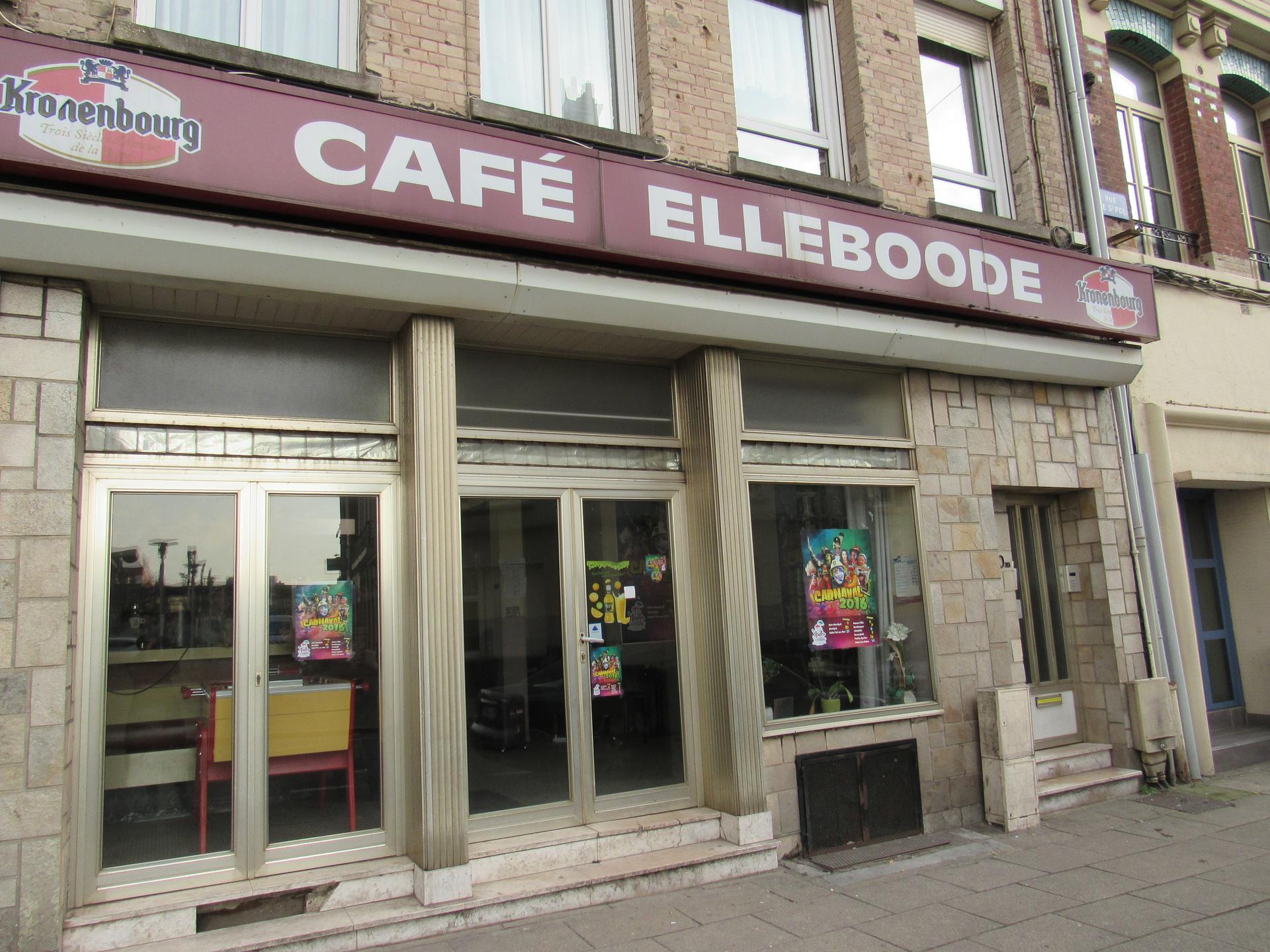 Café Elleboode in Dunkirk, France, which some town residents have nicknamed 'the migrants café.'