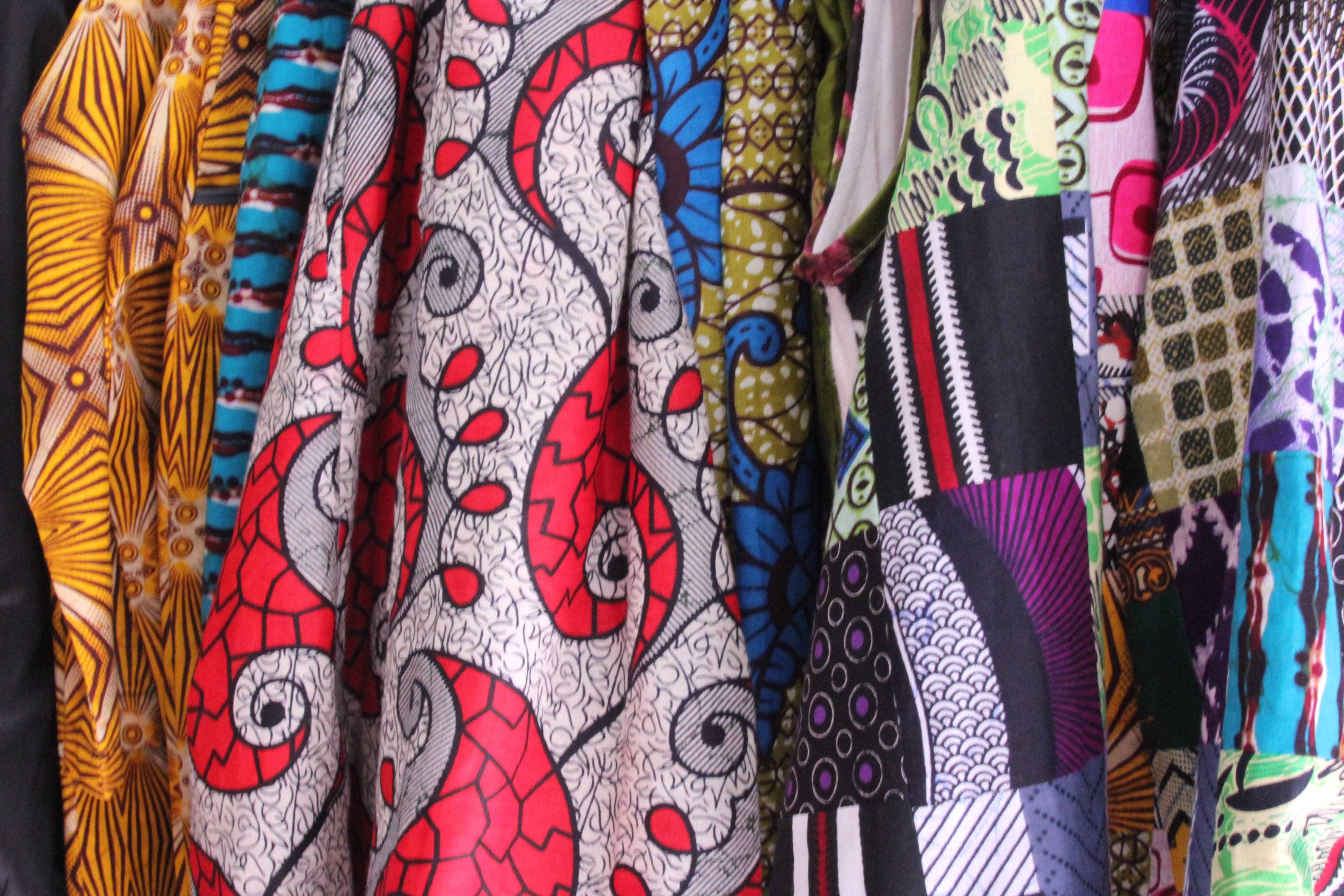 Designer Khady Sy Savane calls wax print fabrics are a 