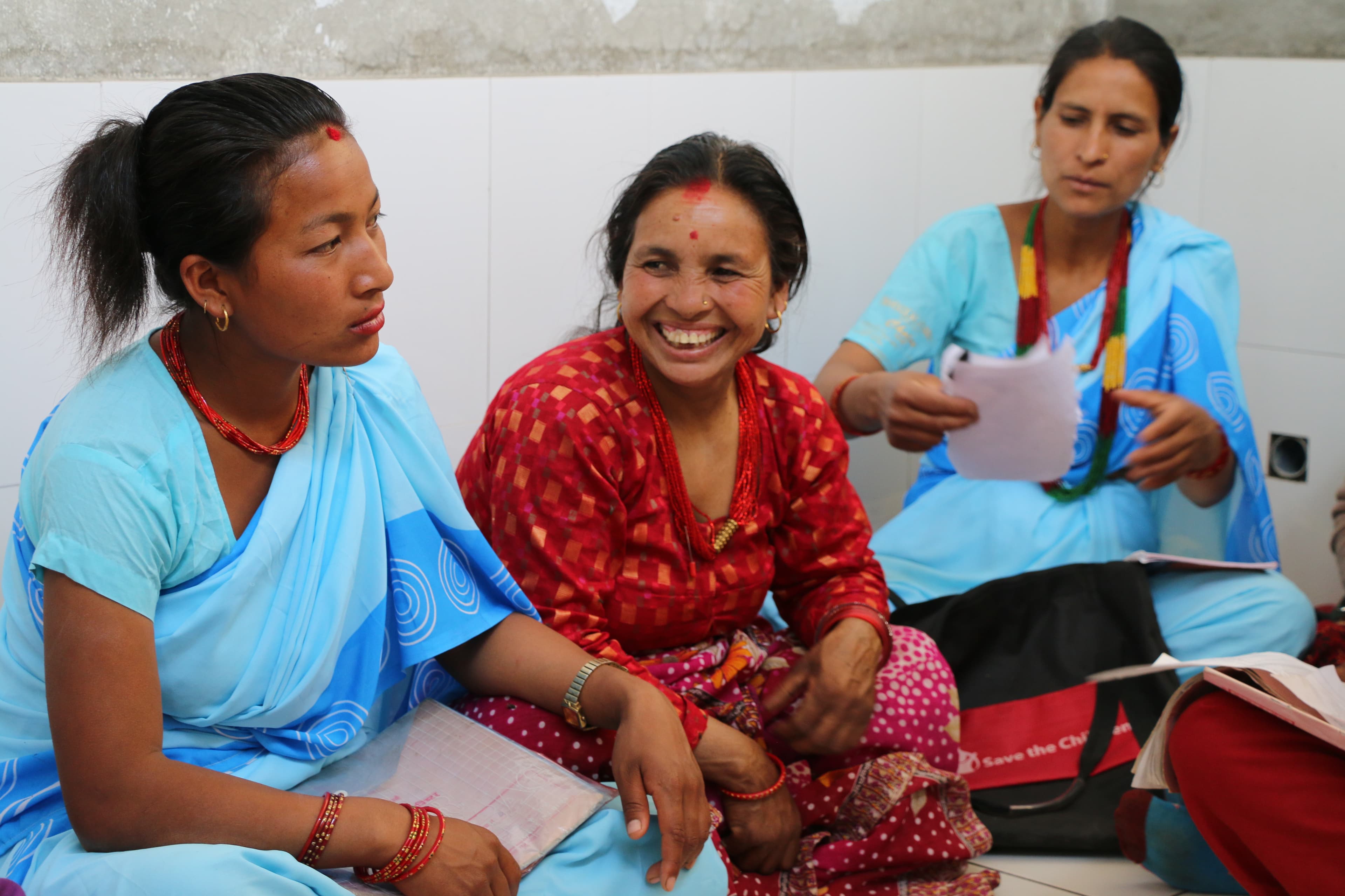 Community health workers in Dadagaun, Dolakha District, Nepal