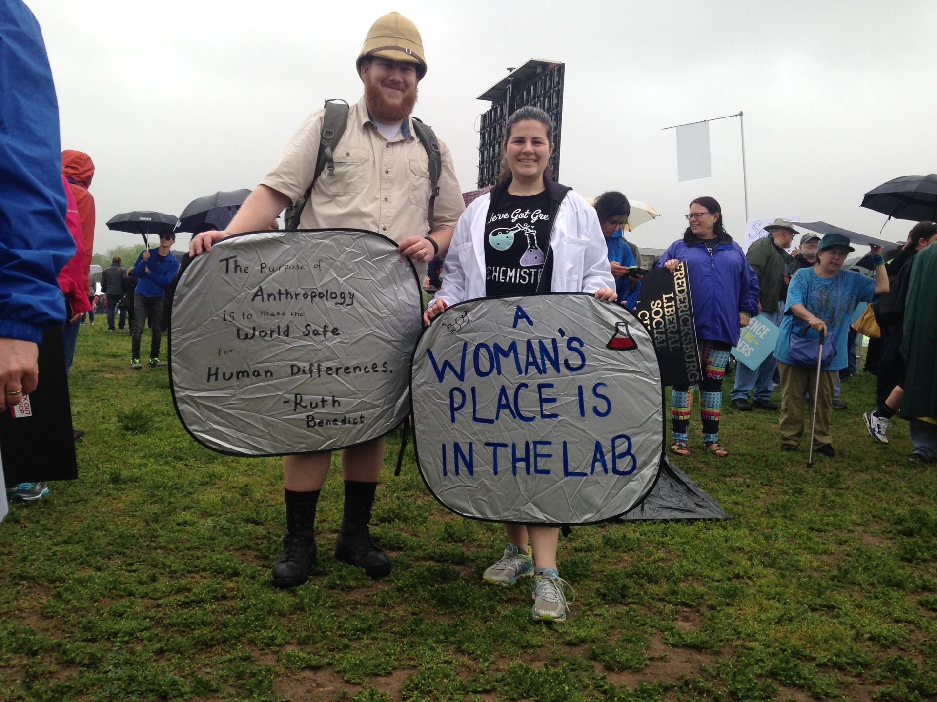 Science march in DC