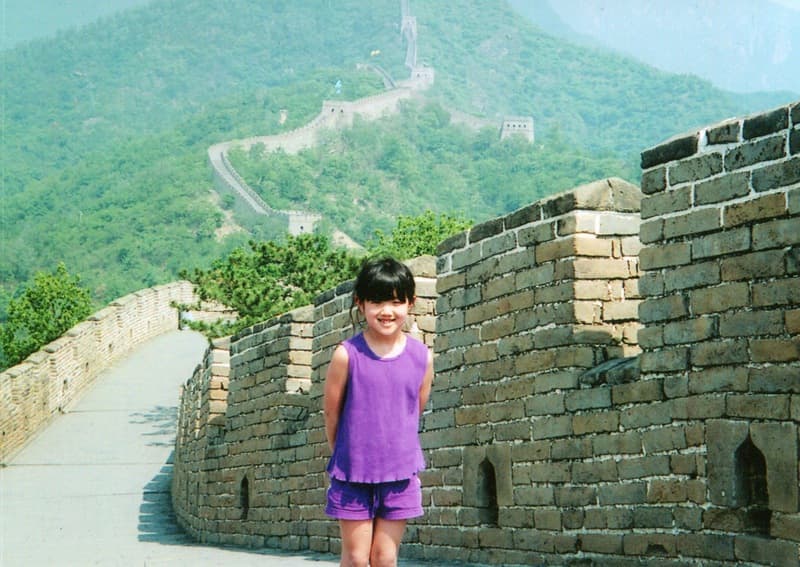 Maya Ludtke, born in China, adopted by a Caucasian American single mother, on her first trip back to the country of her birth