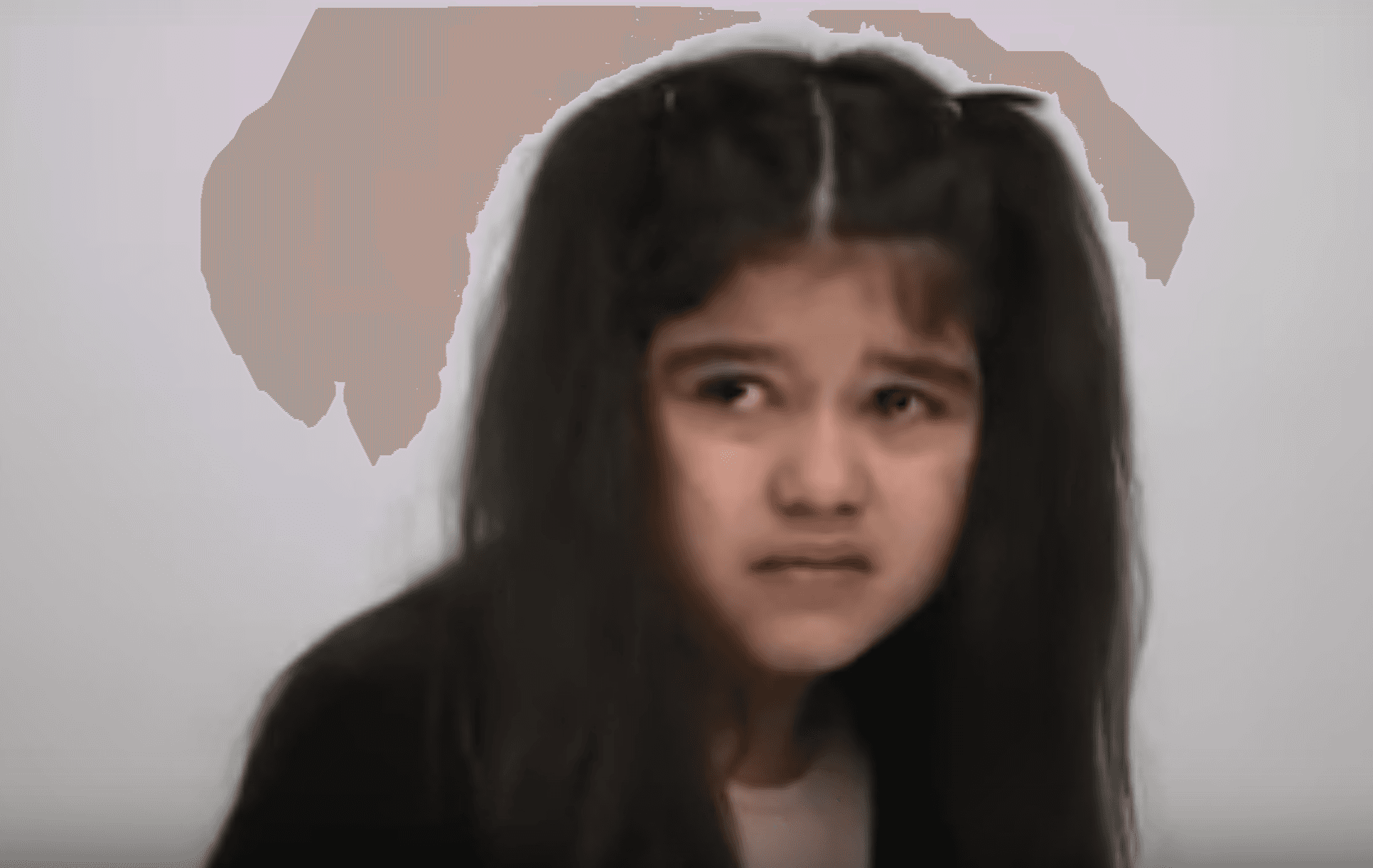 Scarlet, a 7 year old who was born in Denmark reacting to being told she is not Danish.