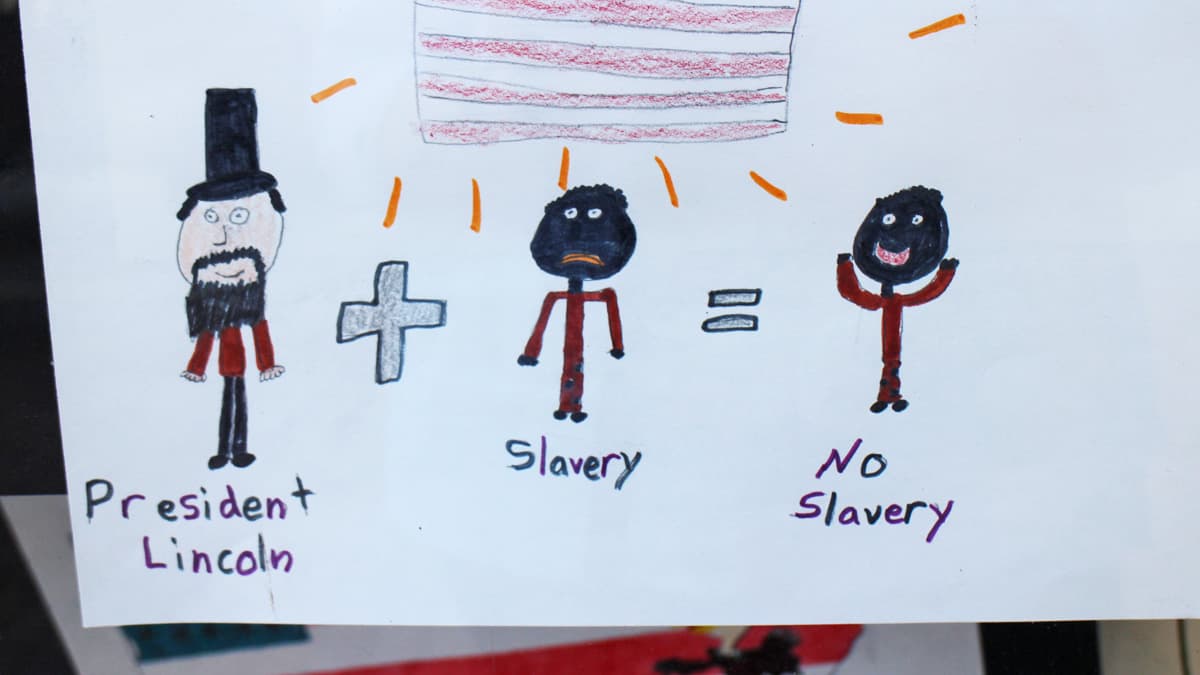 Kid drawing from the RNC
