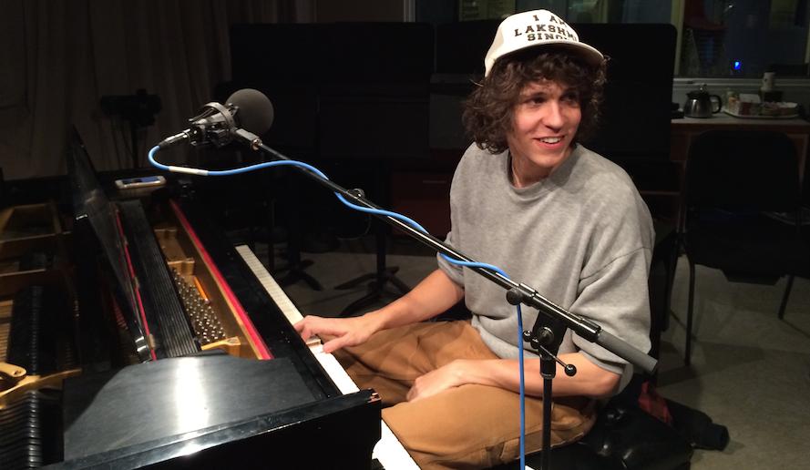 Tobias Jesso Jr. tickles the ivories