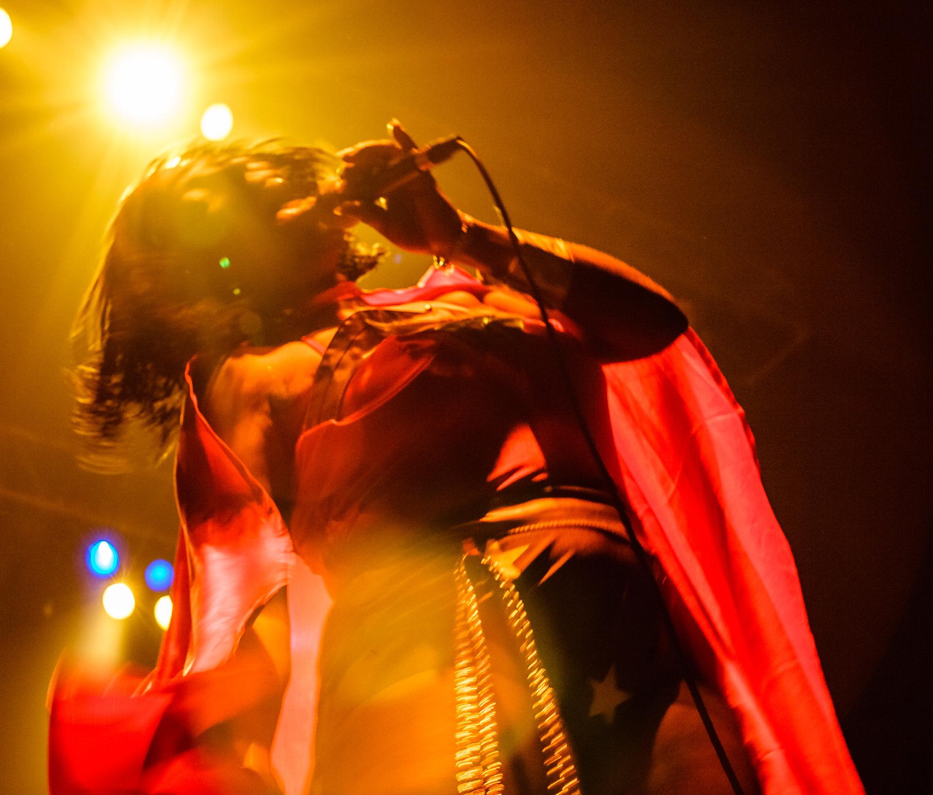 Sharon Jones and the Dap-Kings performing at NYC's Hammerstein Ballroom 2006.