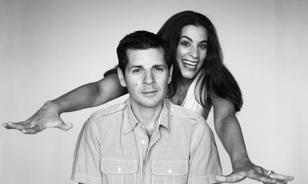 Maysoon Zayid and Dean Obeidallah