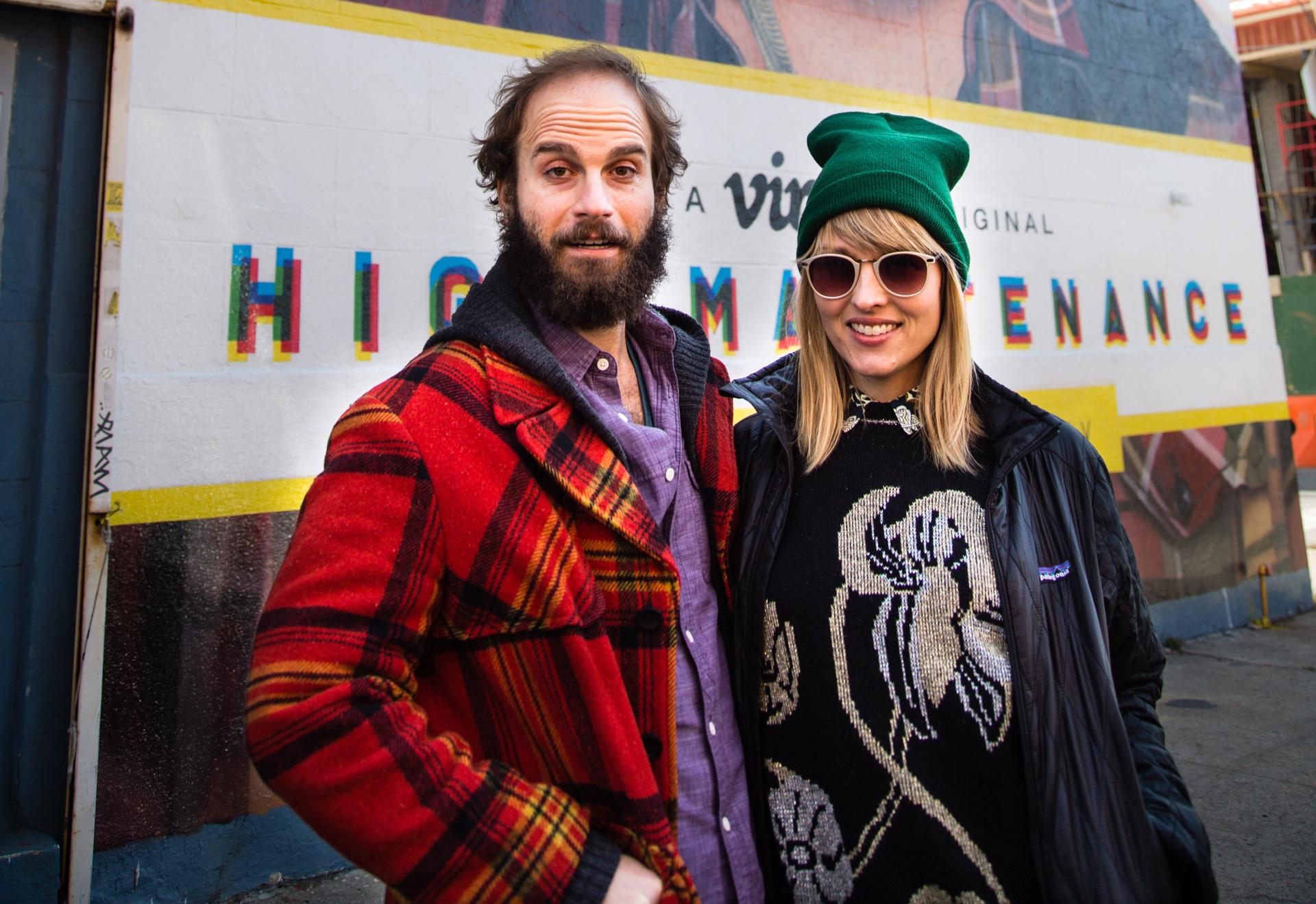 Katja Blichfeld and Ben Sinclair