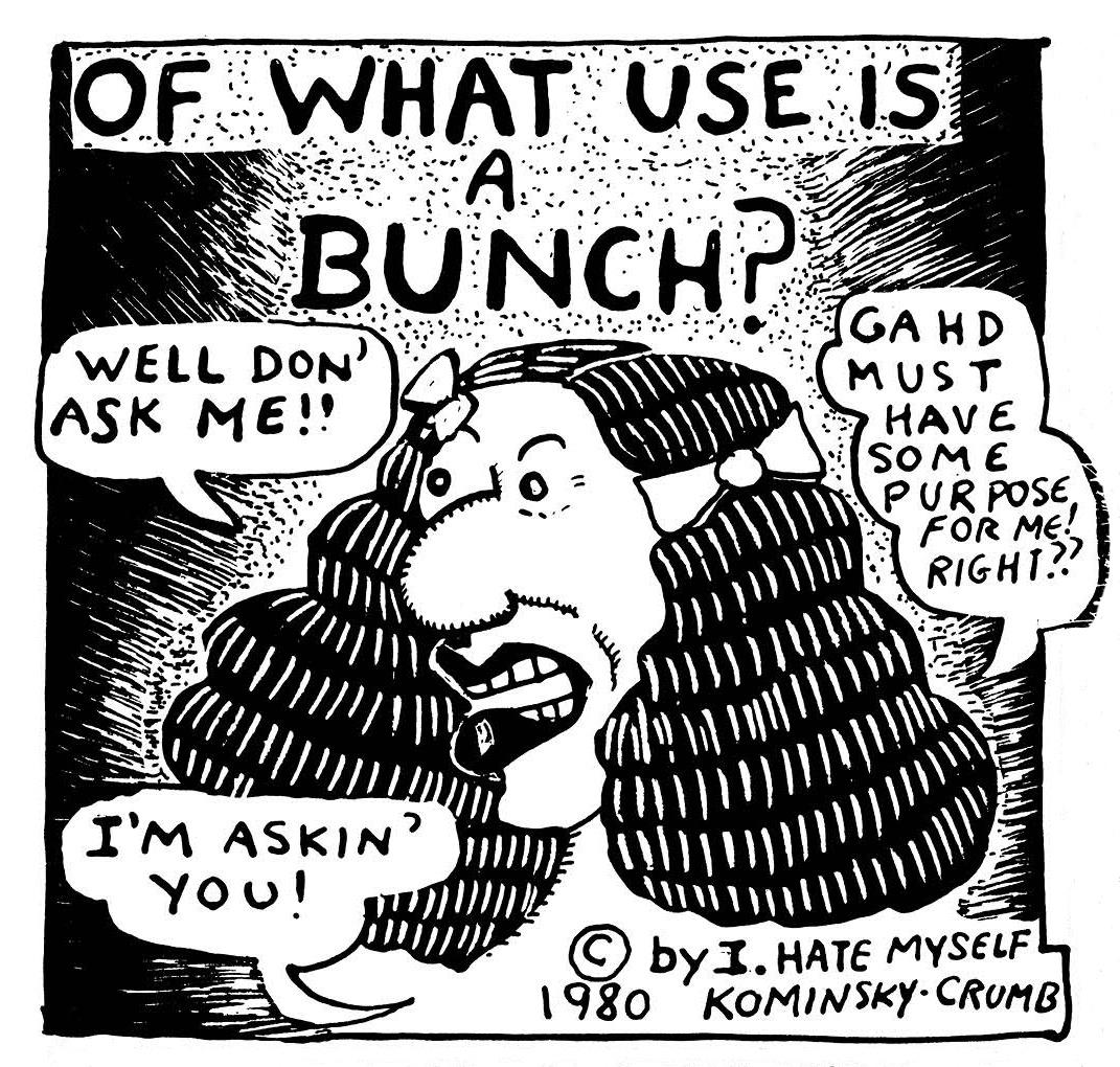 From “Love That Bunch” by Aline Kominsky-Crumb