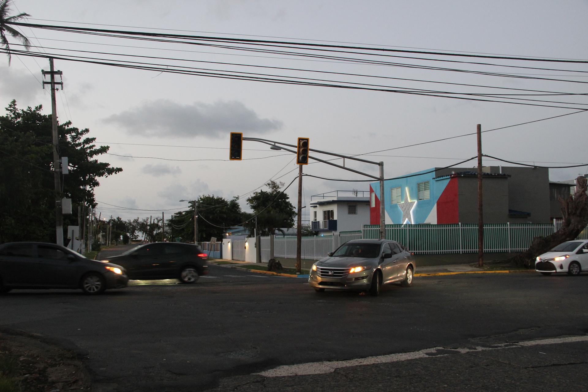 intersection in San Juan