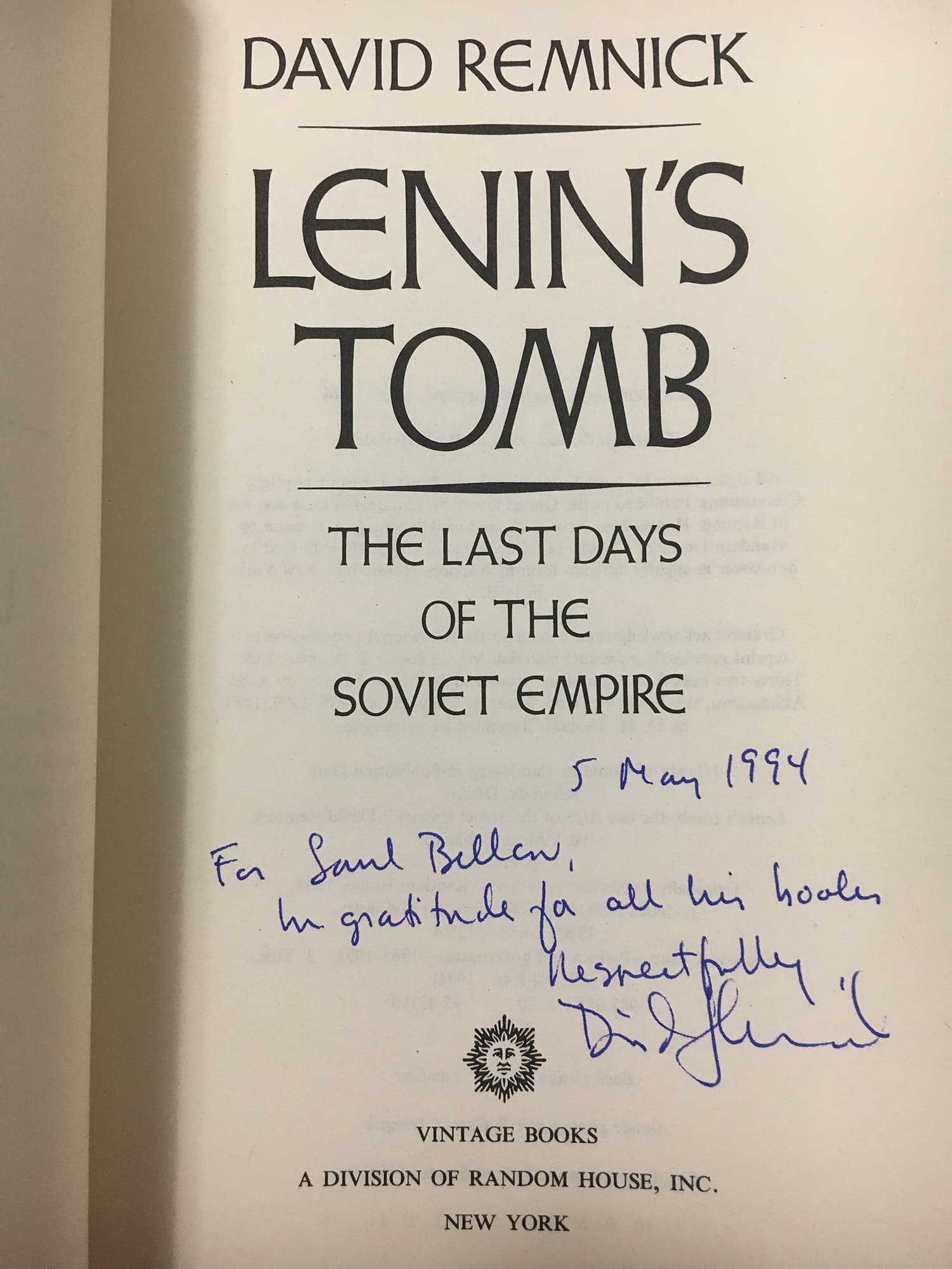 Jeff Stacey’s used-bookstore find