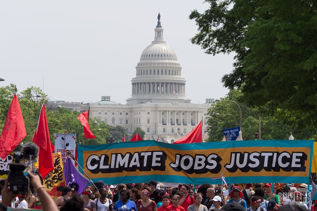 DC climate rally