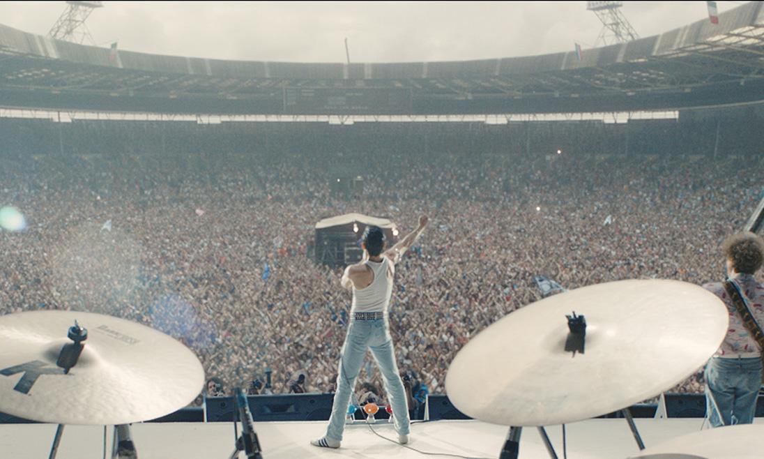 Rami Malek as Freddie Mercury in “Bohemian Rhapsody.”