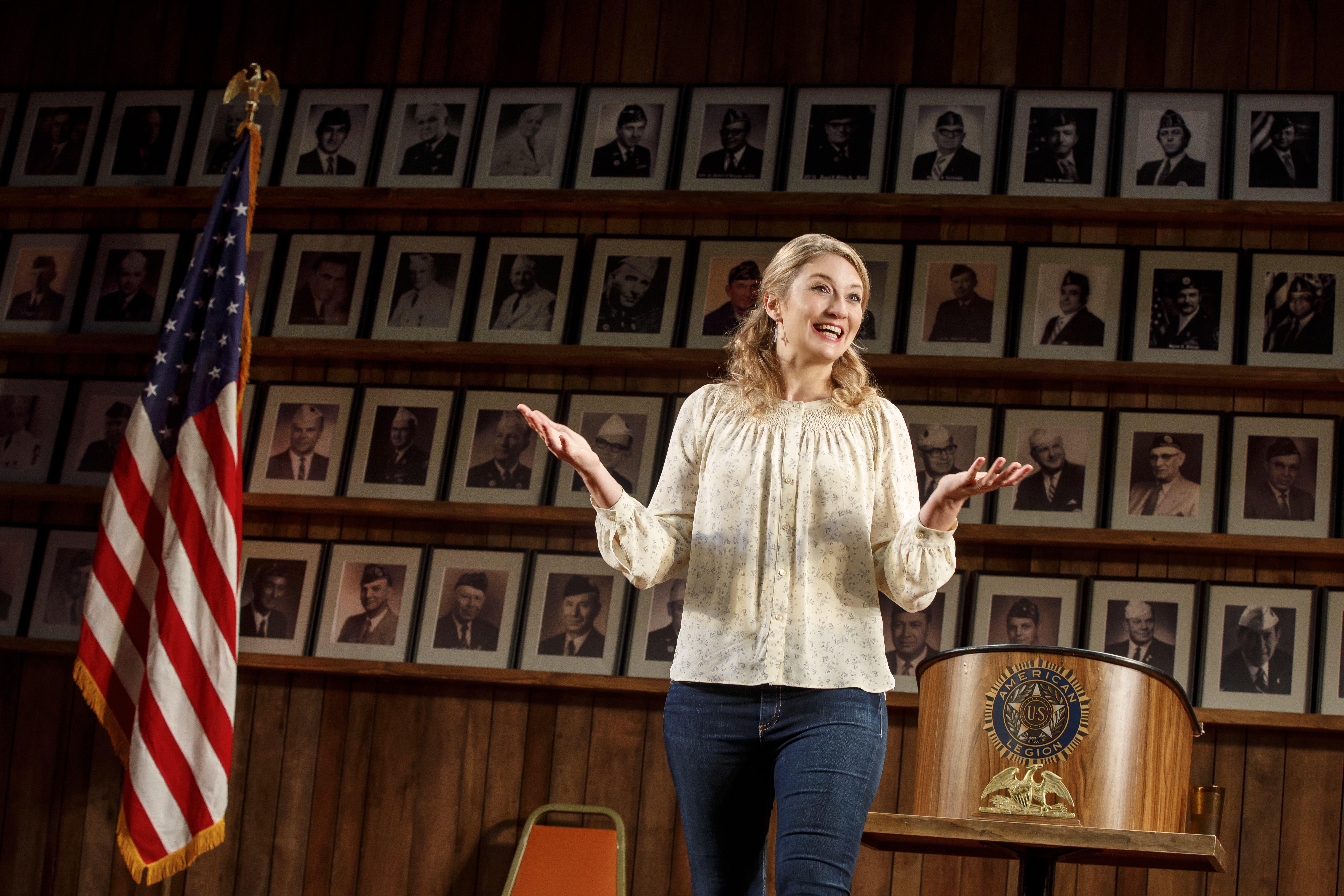 Heidi Schreck in “What the Constitution Means to Me” at New York Theatre Workshop.