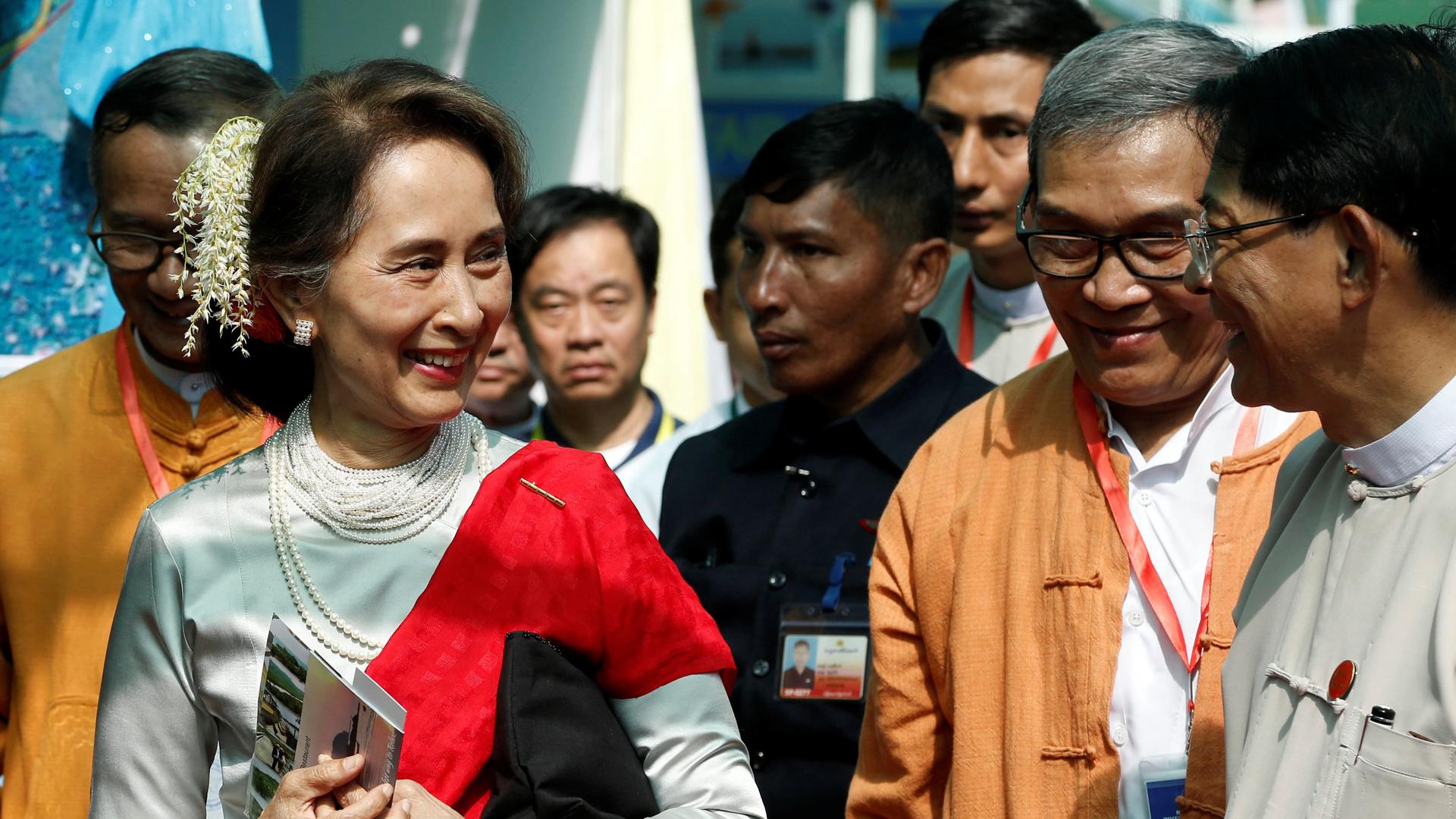 Myanmar's State Counsellor Aung San Suu Kyi