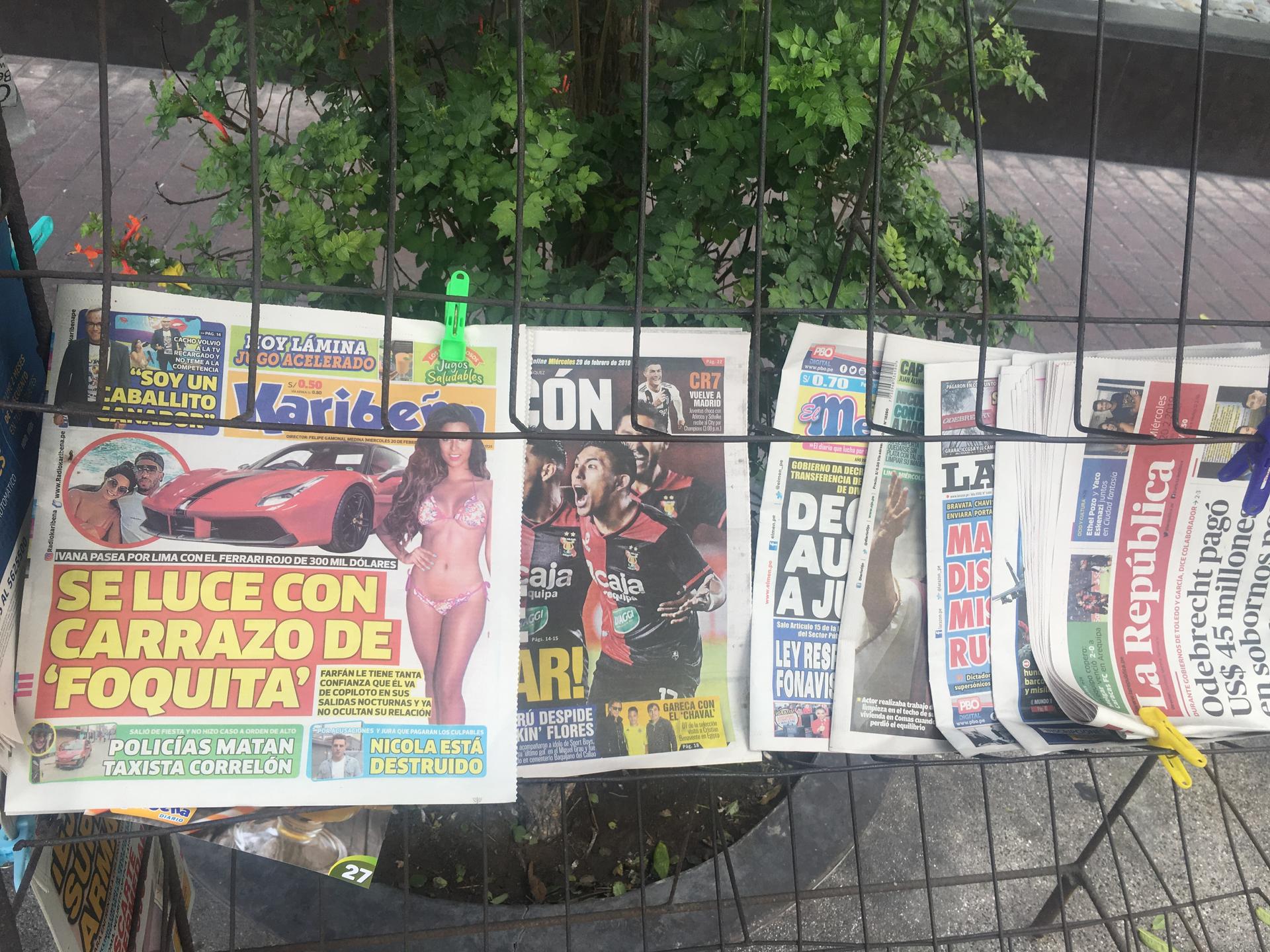 peruvian tabloids
