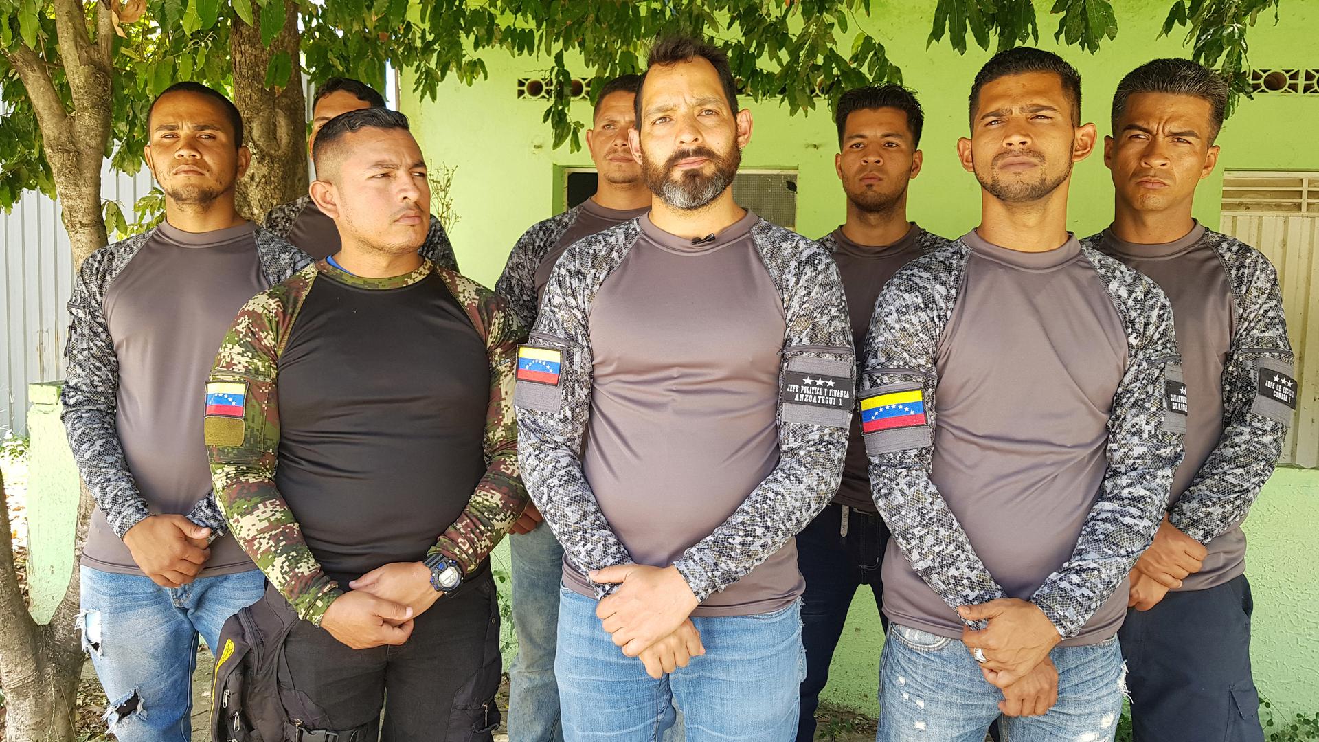 venezuelan ex military men in colombia