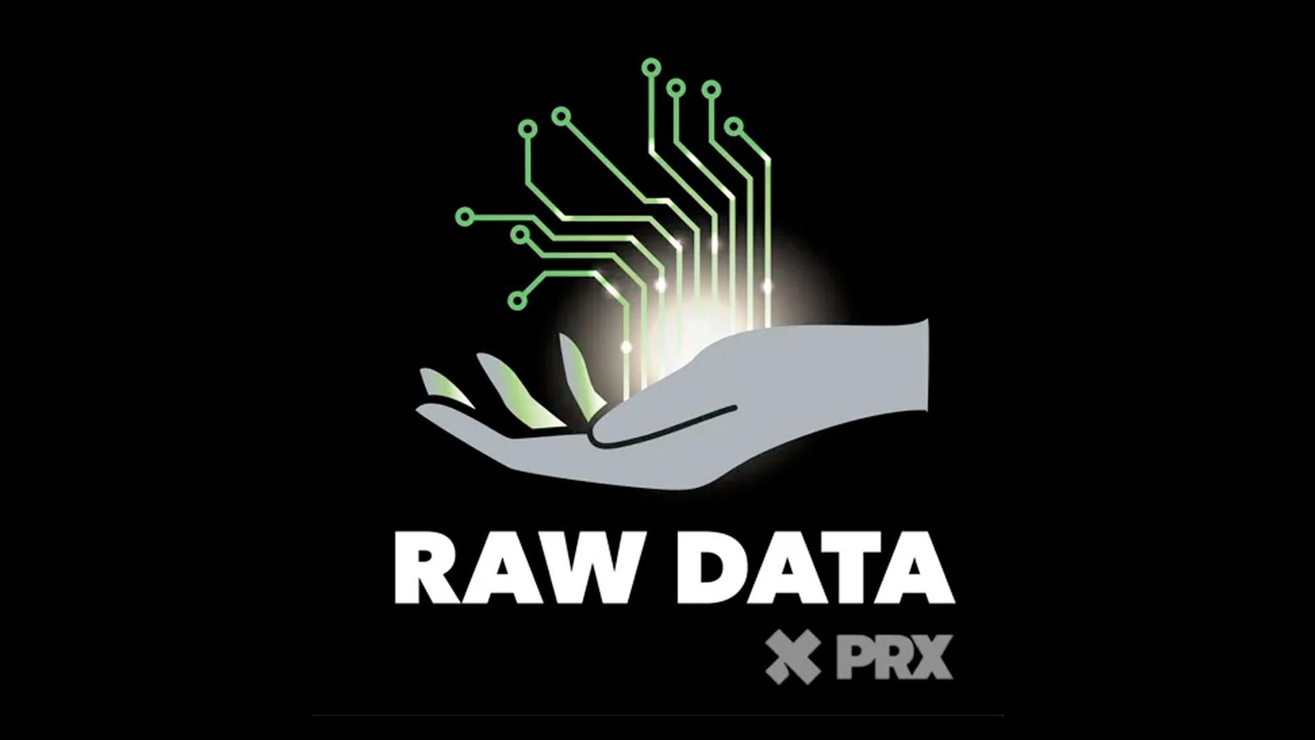 The logo for the Raw Data podcast