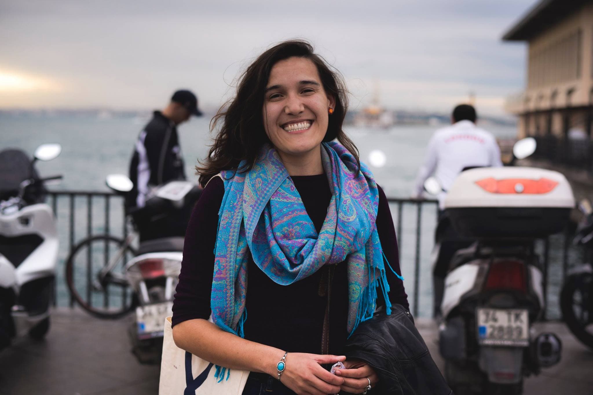 A portrait of journalist Lorena Rios