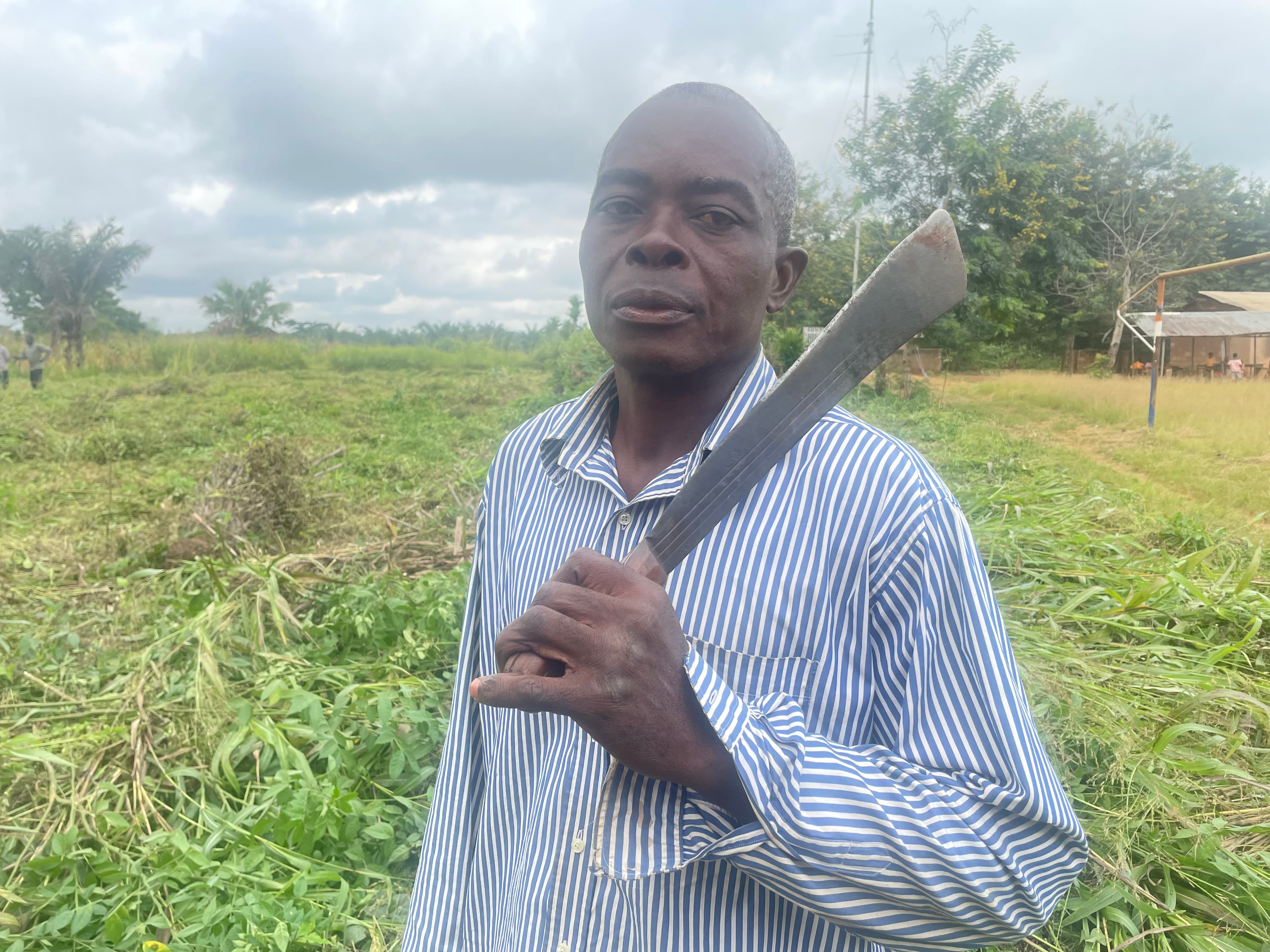 farmer in field