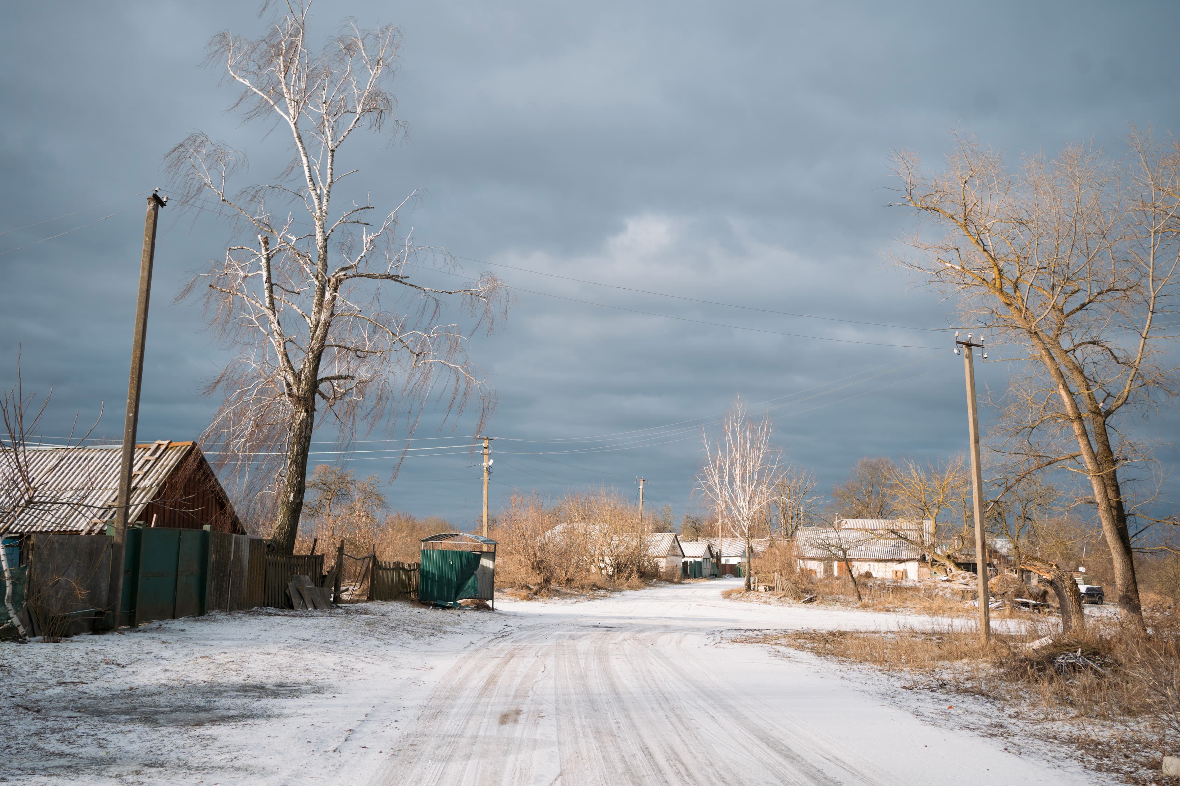road in winter