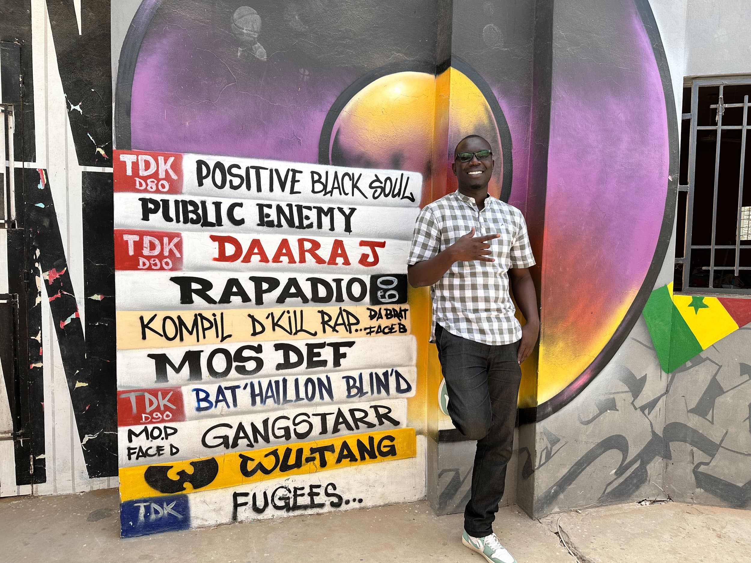 Rap artist Paco Pat Ghetto.