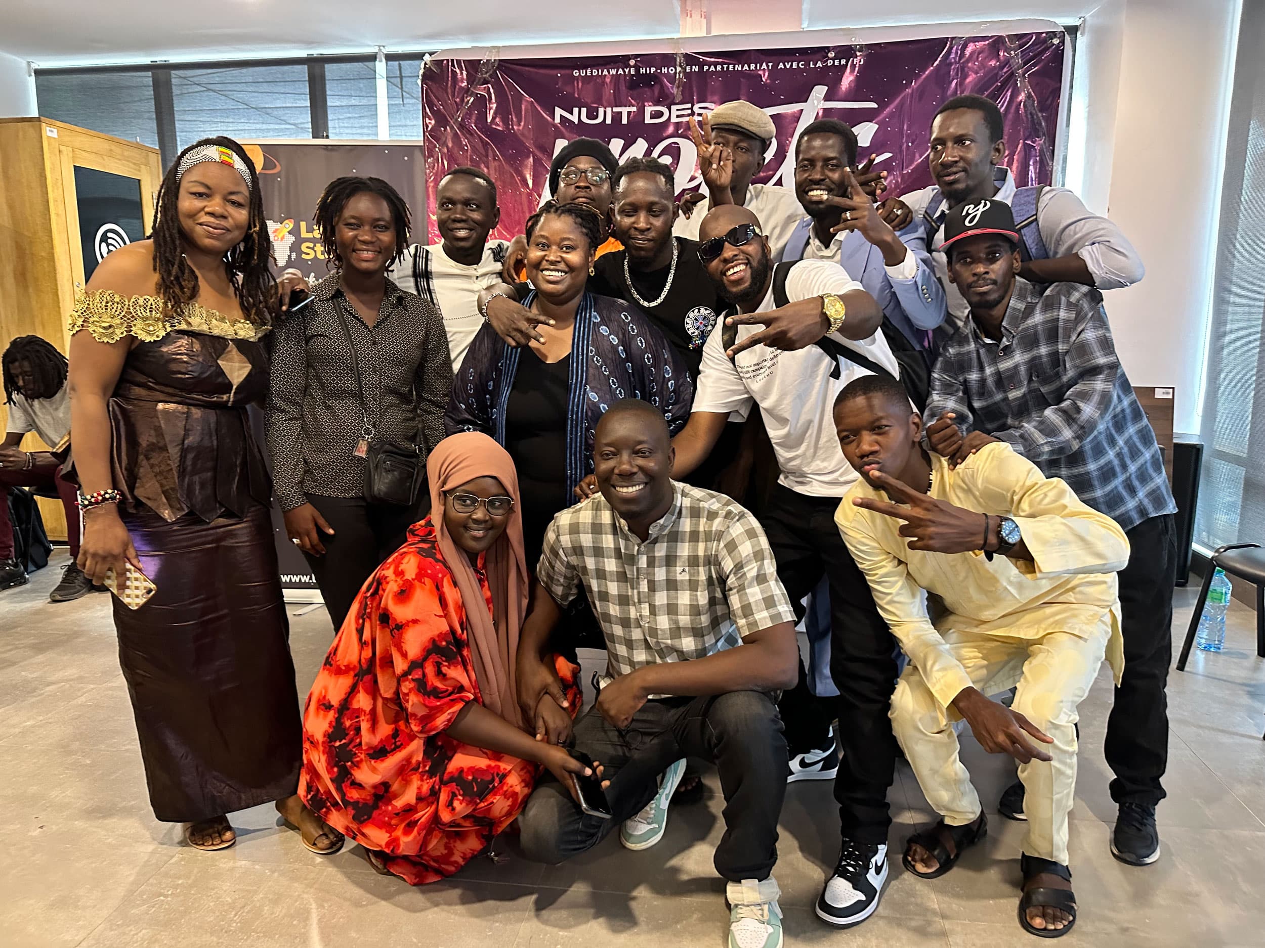 Young graduates from G-Hip Hop music education program.