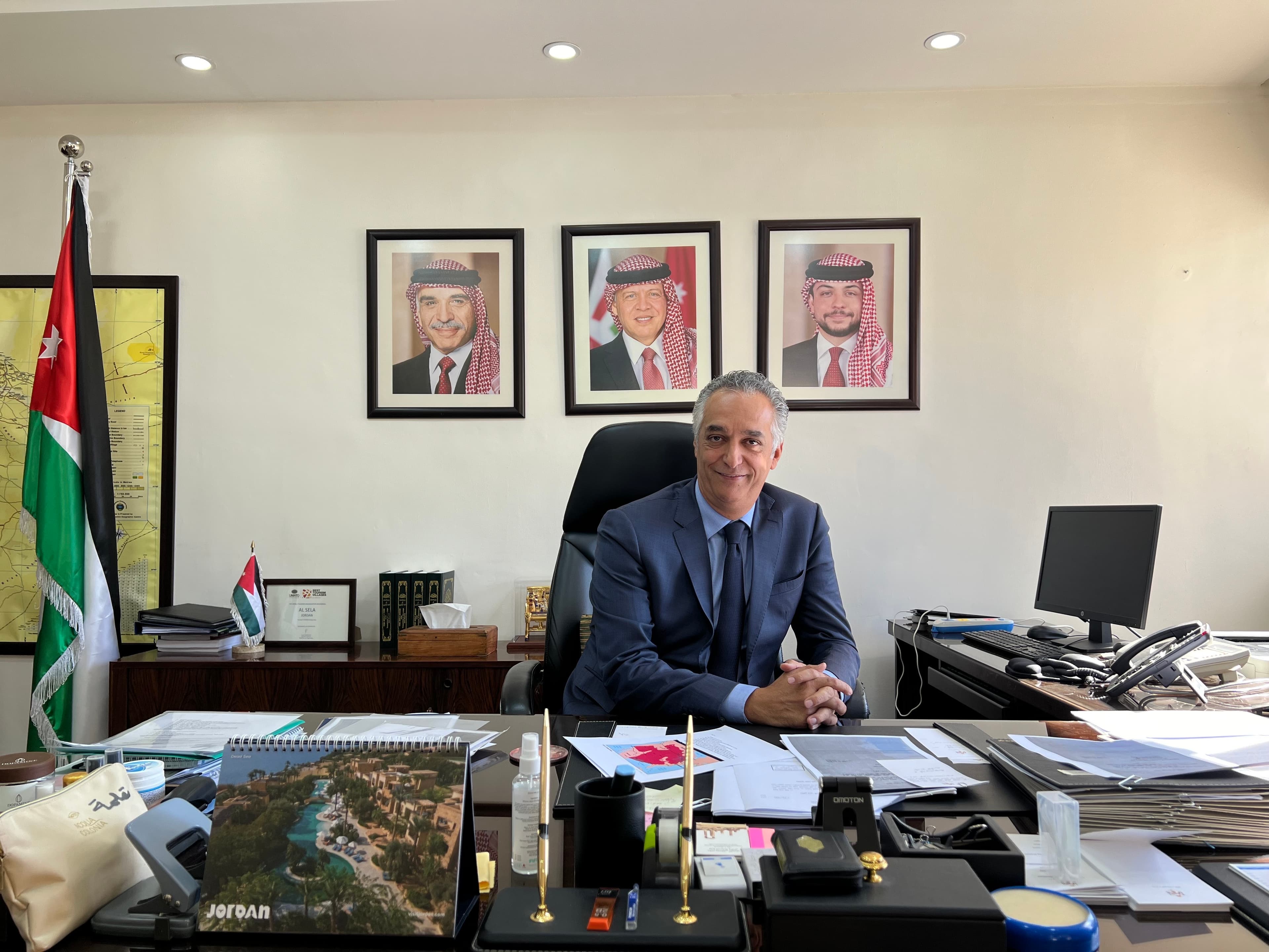 man in office