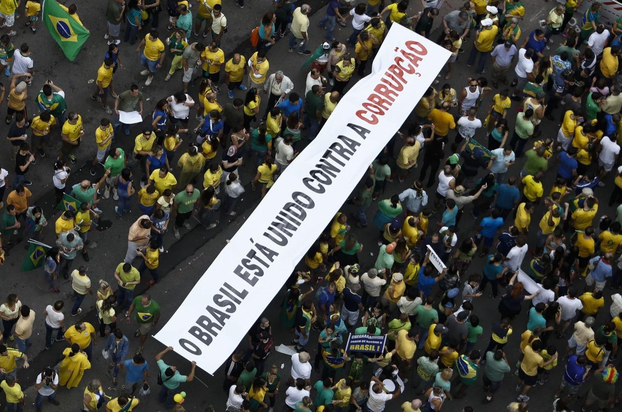 Brazil corruption protest