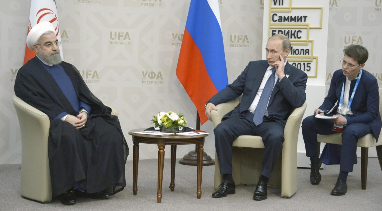 Iran and Russia leaders