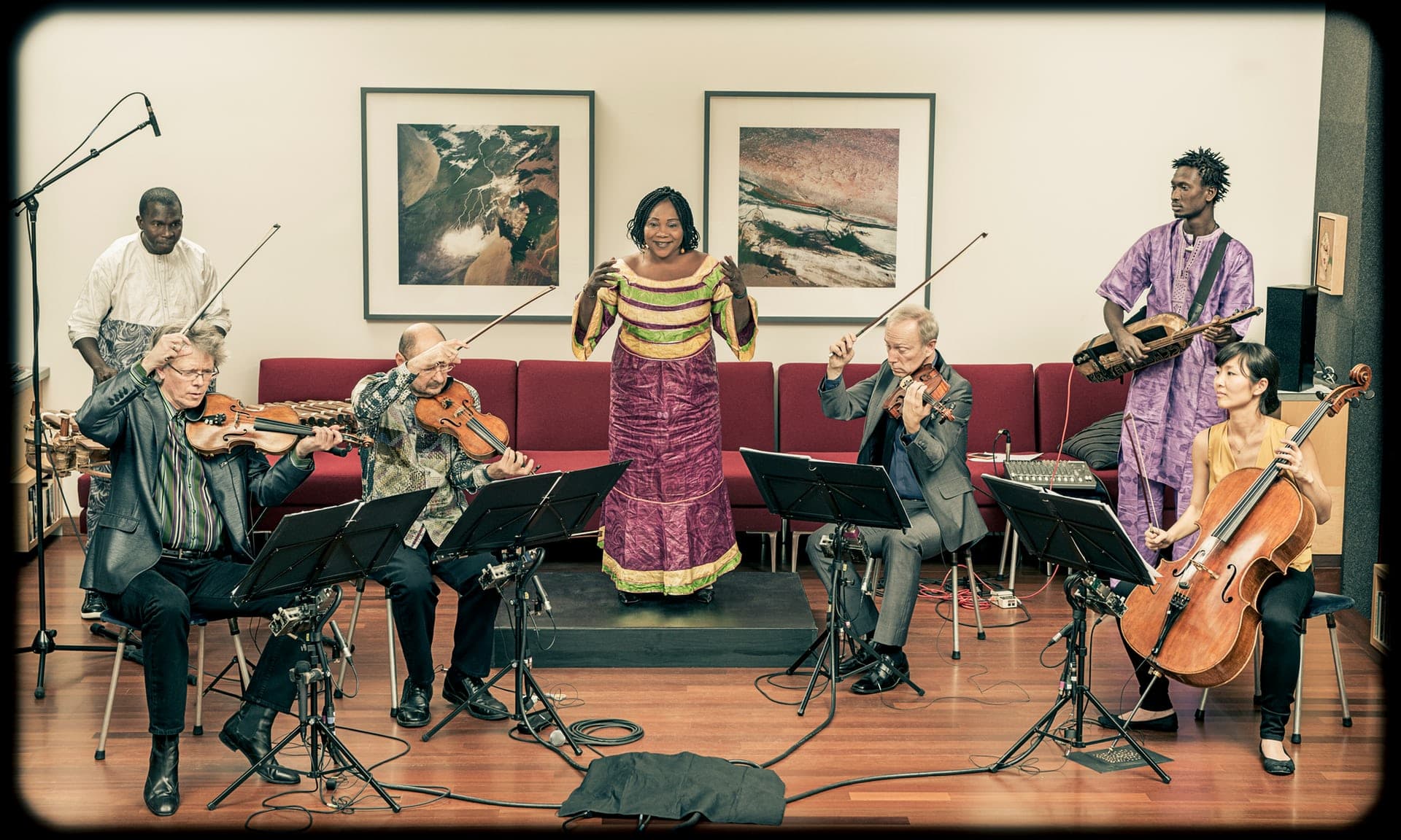 Trio Da Kali and Kronos Quartet