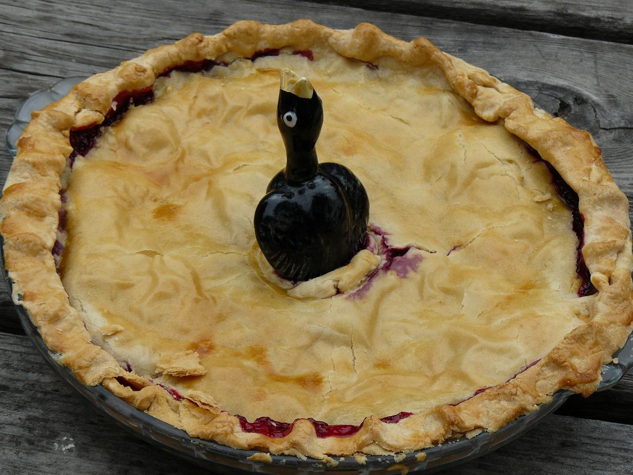 There Was A Real Recipe For Four And Twenty Blackbirds Baked In A Pie