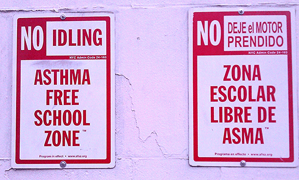 Asthma free school zone
