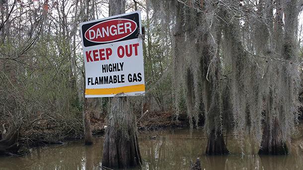 Louisiana pollution warning
