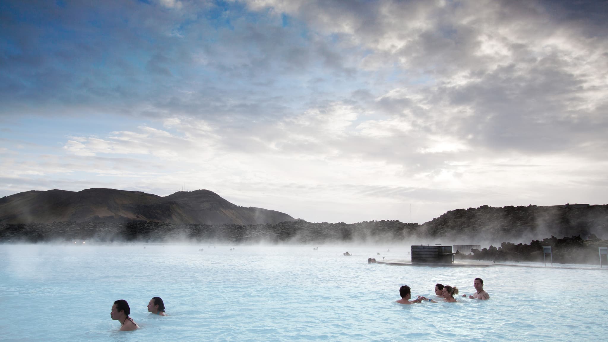 Iceland's Blue Lagoon.