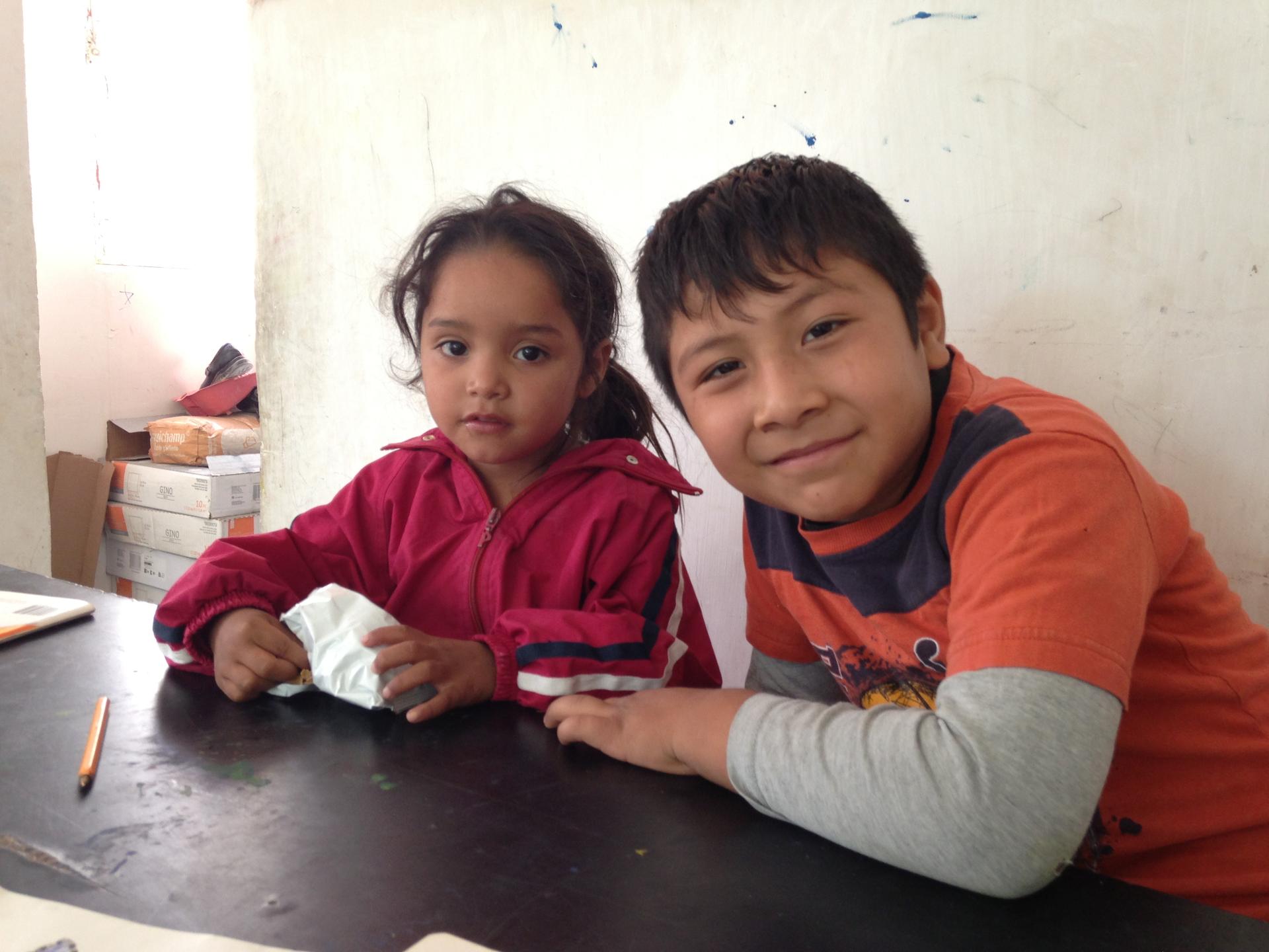 In the Mexican border city of Ciudad Juárez, children visit the new Los Soles study center in the city’s outskirts.