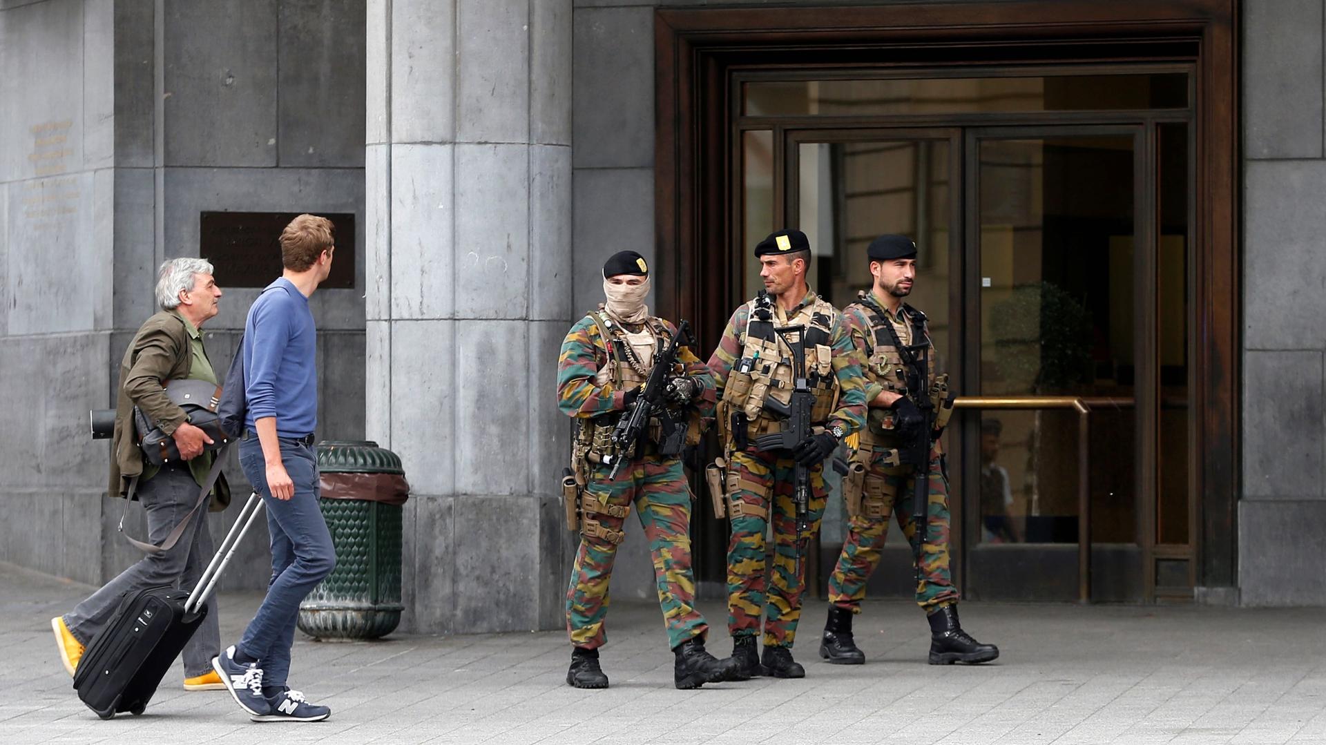 Brussels train station