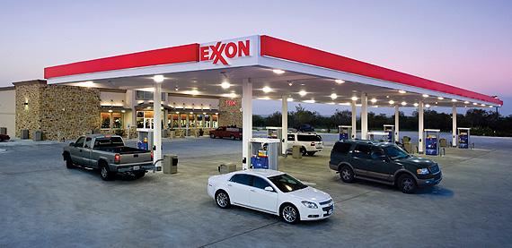 Exxon station