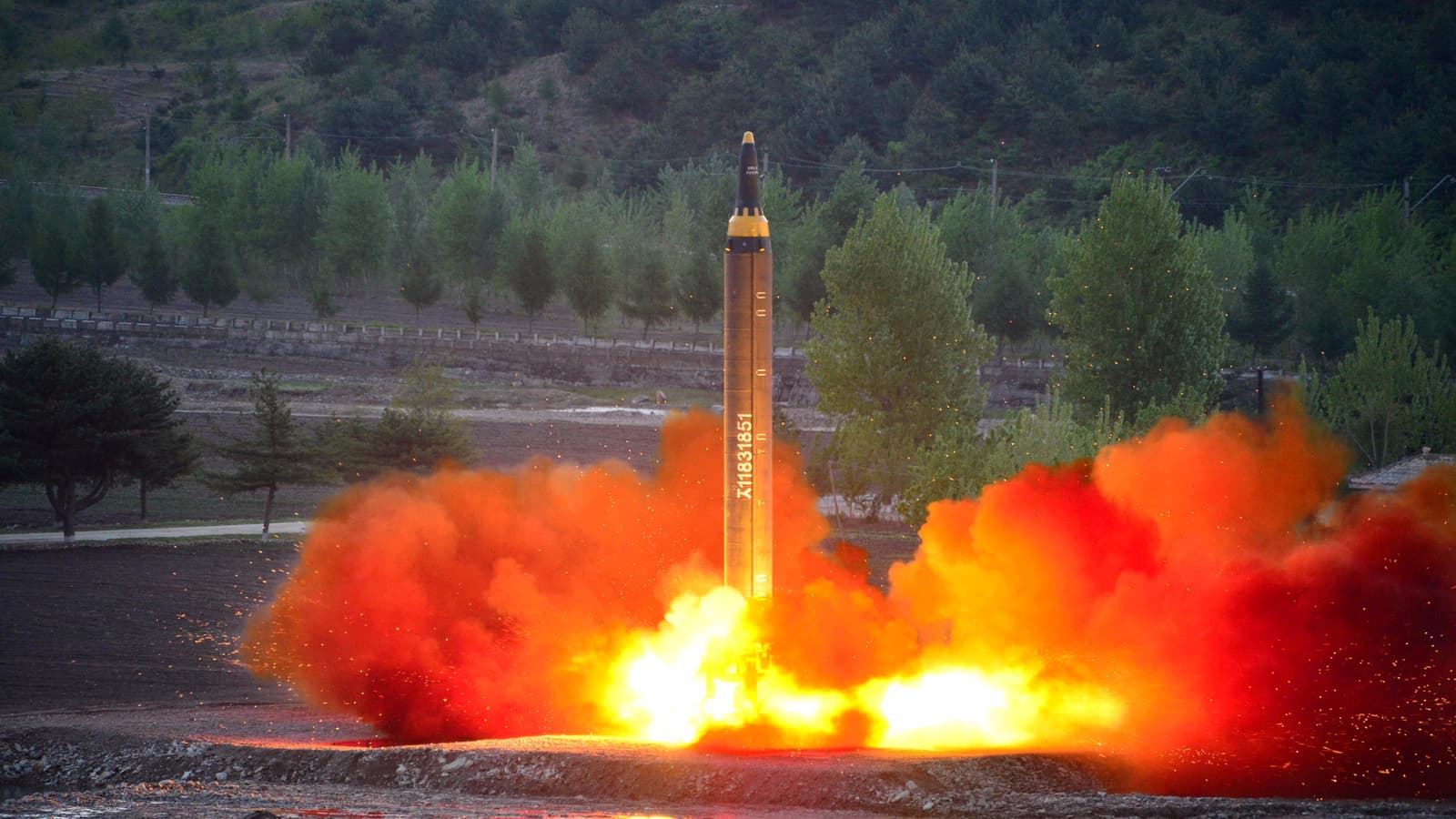 North Korea missile test