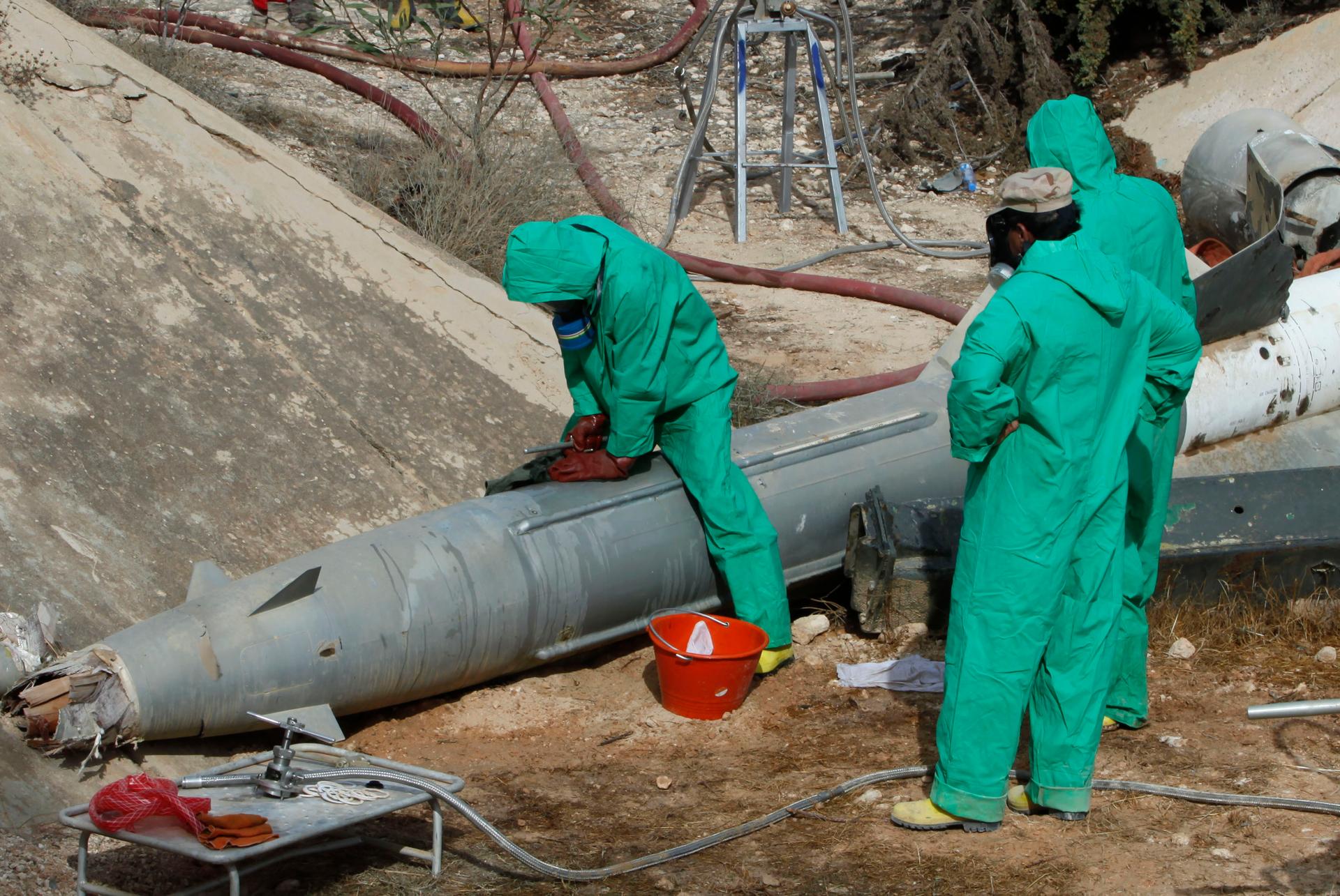 Libya chemical weapons