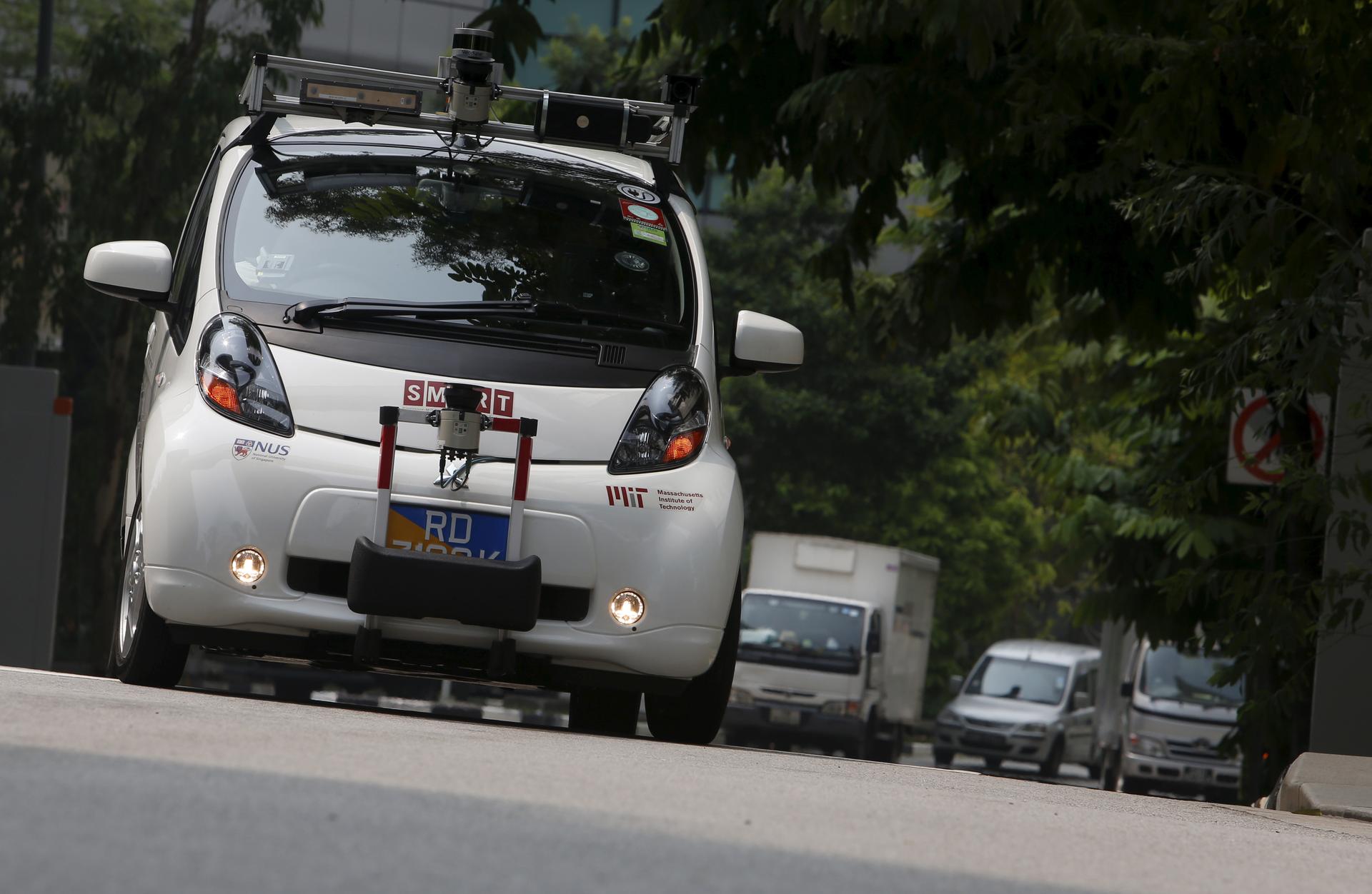 Driverless taxi