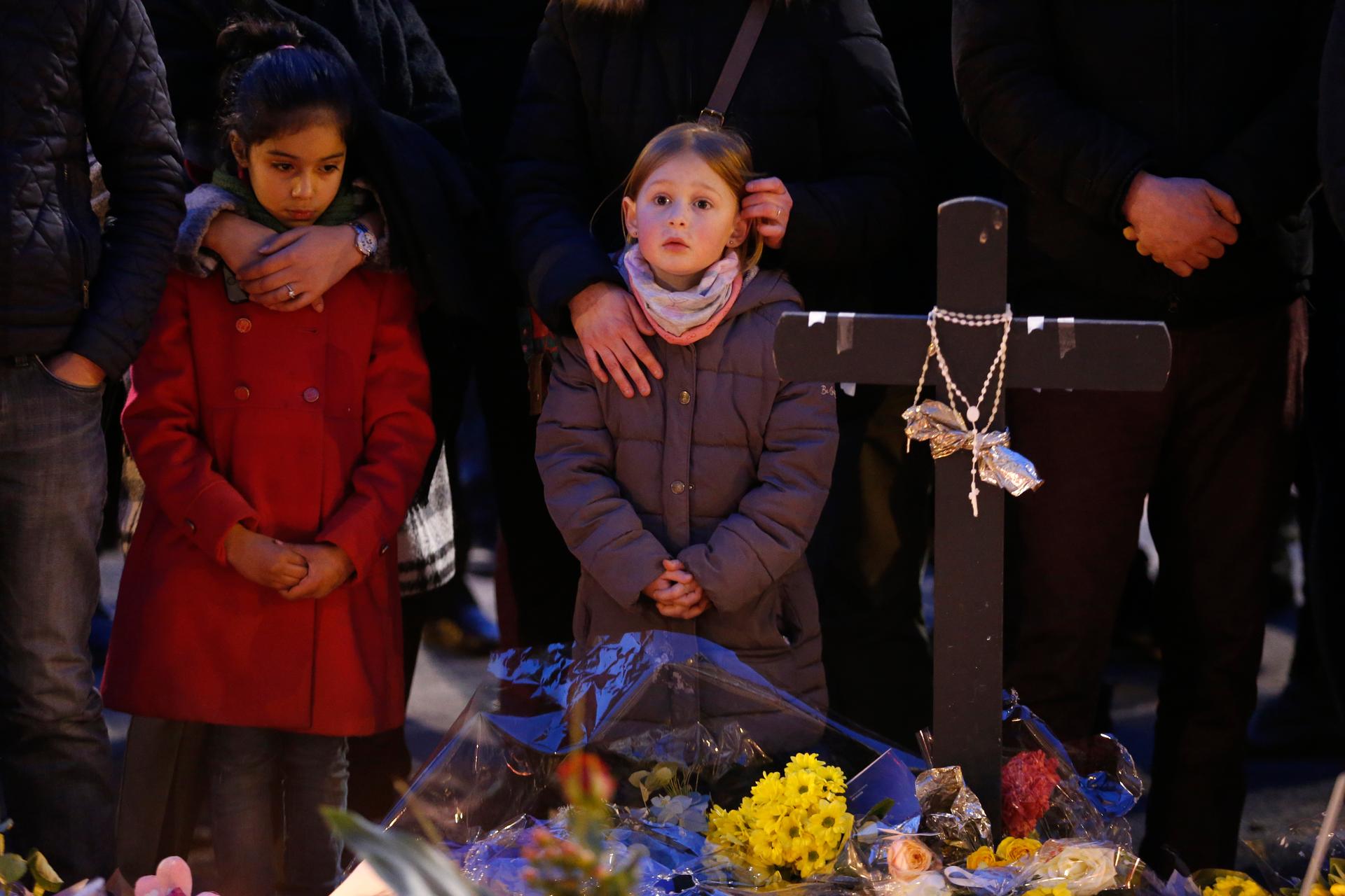 Belgians gather at vigil after latest terror attack