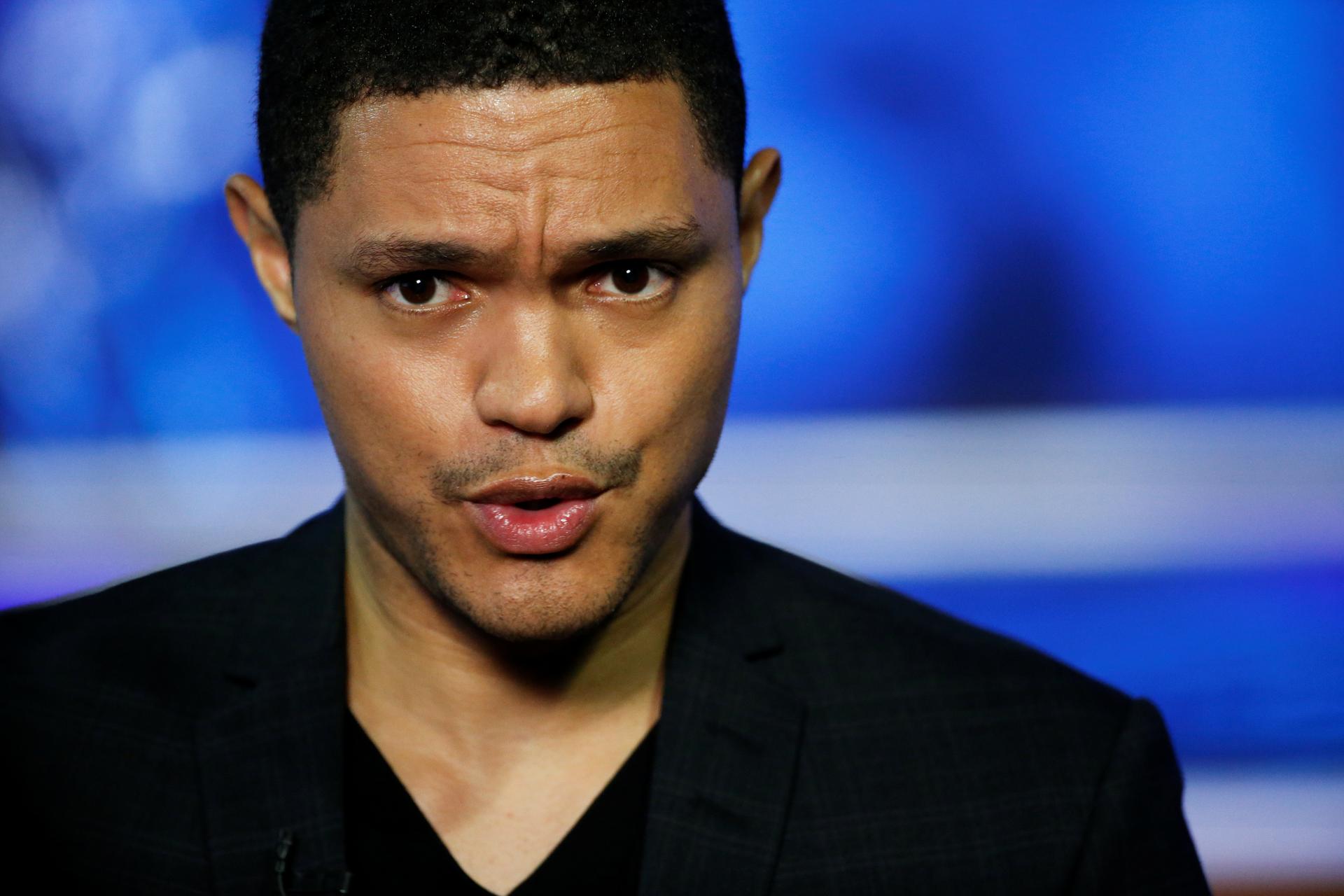 The host of The Daily Show Trevor Noah's new memoir is called Born A Crime: Stories from a South African Childhood.