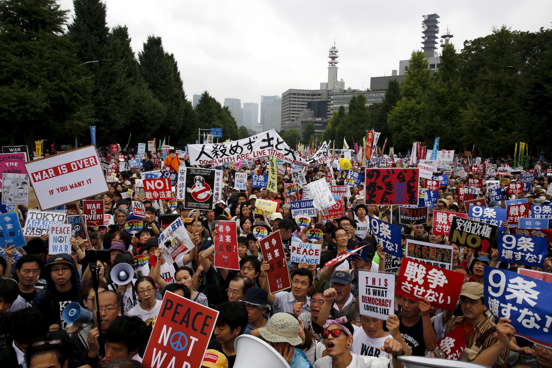japan protest