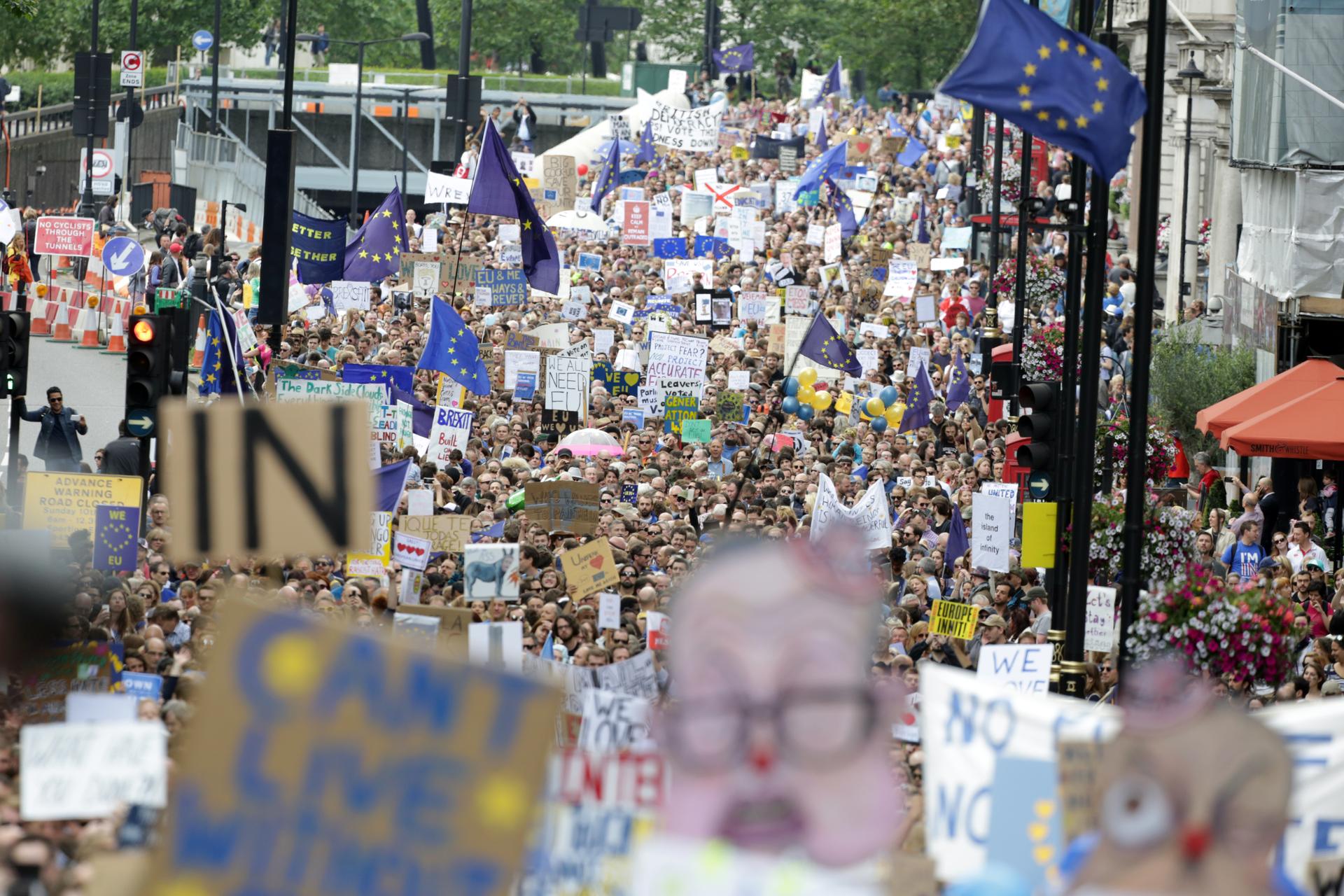 Bregret Brexit protest