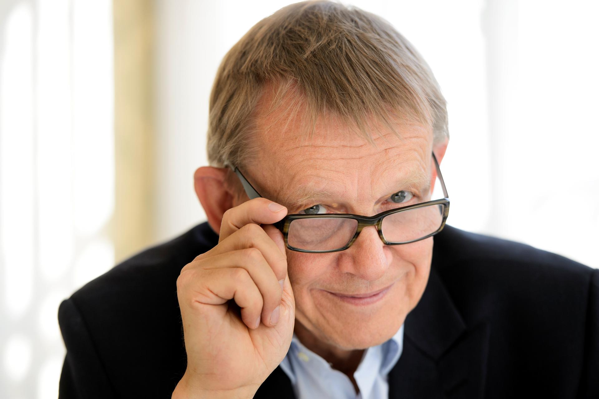 Swedish statistician Hans Rosling in 2015